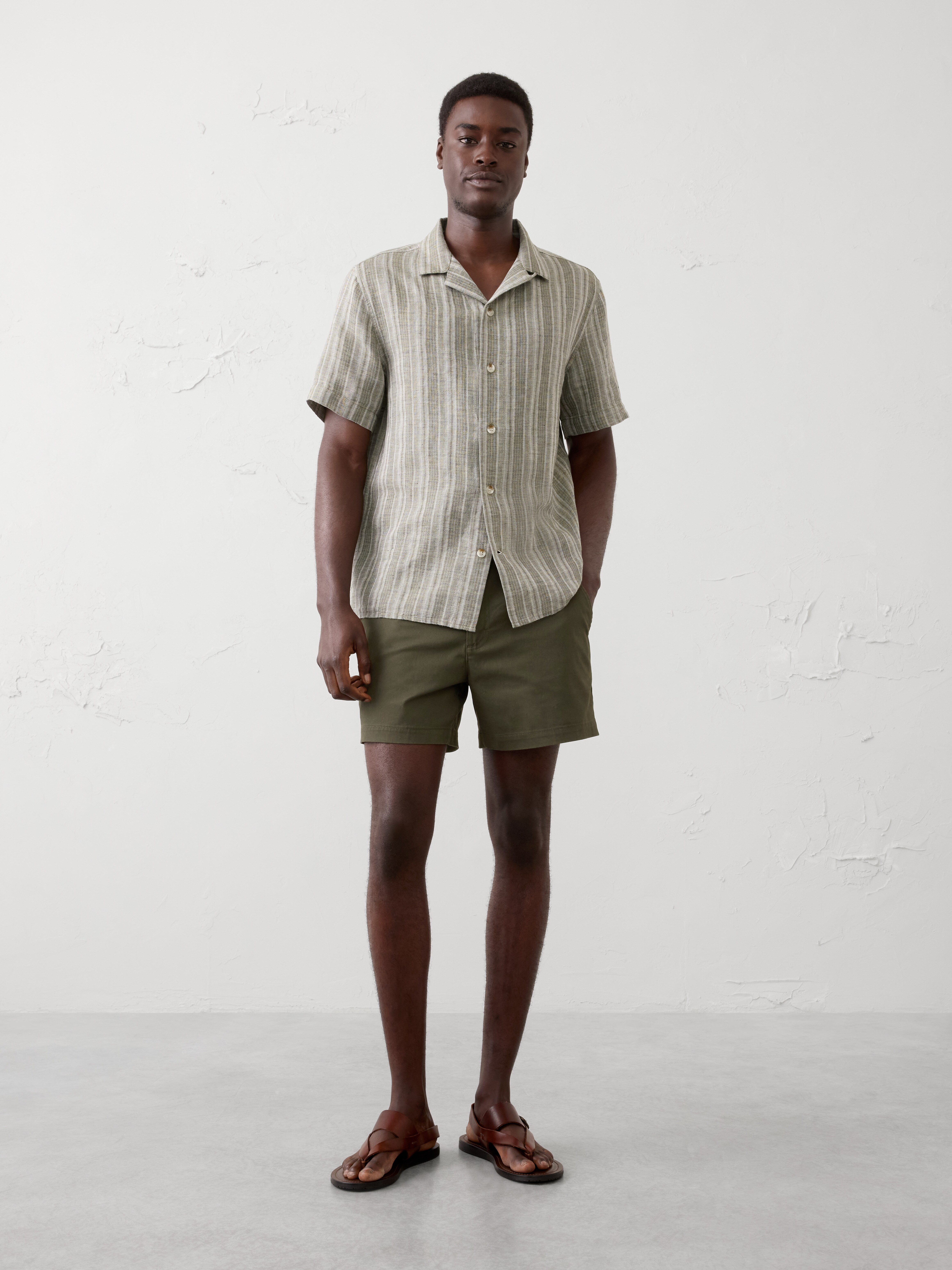 Slim-Fit 5" Summerweight Chino Short