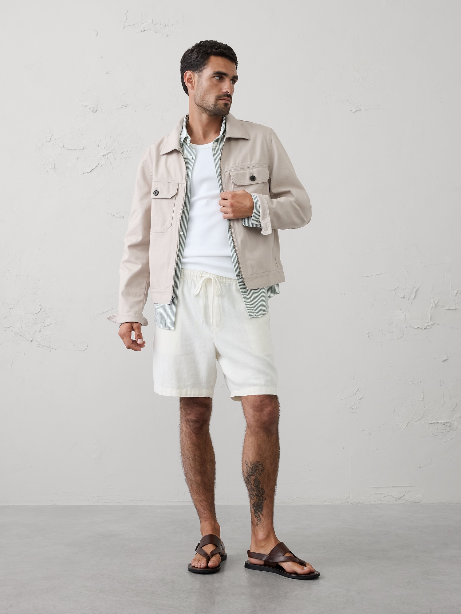 Image number 1 showing, Washed Canvas Jacket