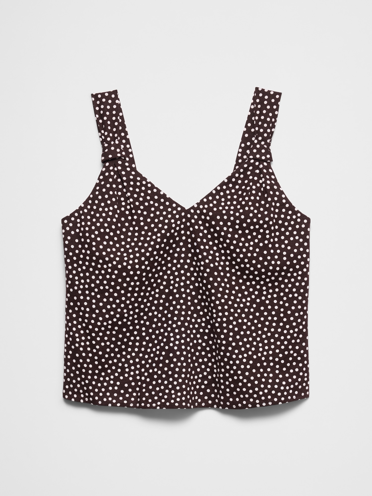 Image number 4 showing, Linen-Blend Knotted Top