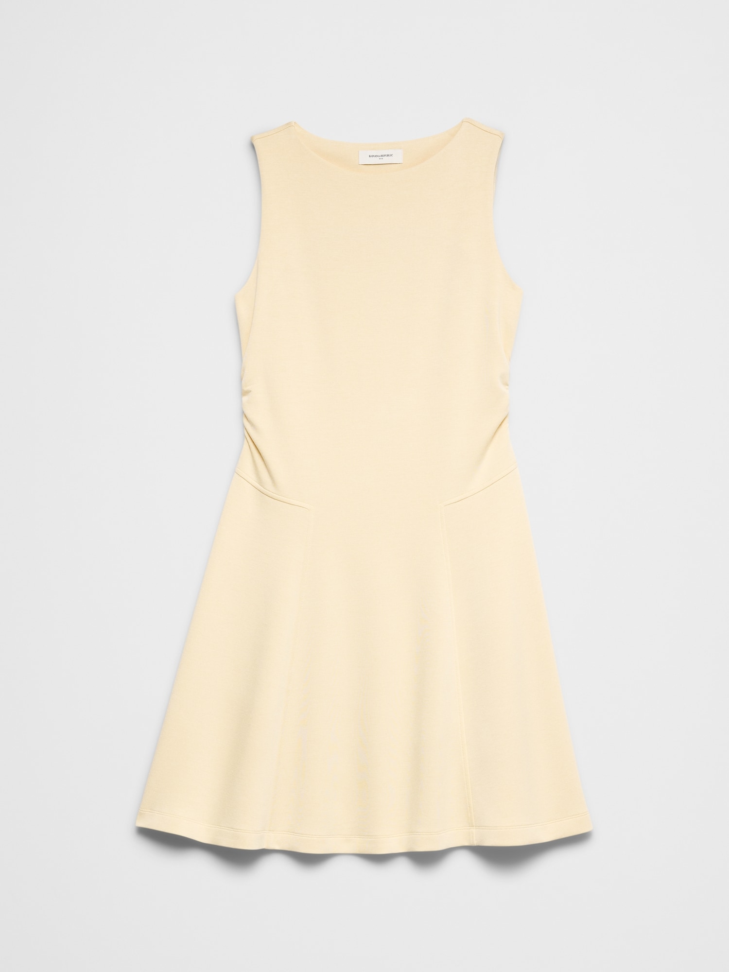 Image number 7 showing, Soft Touch Shirred-Waist Knee-Length Dress