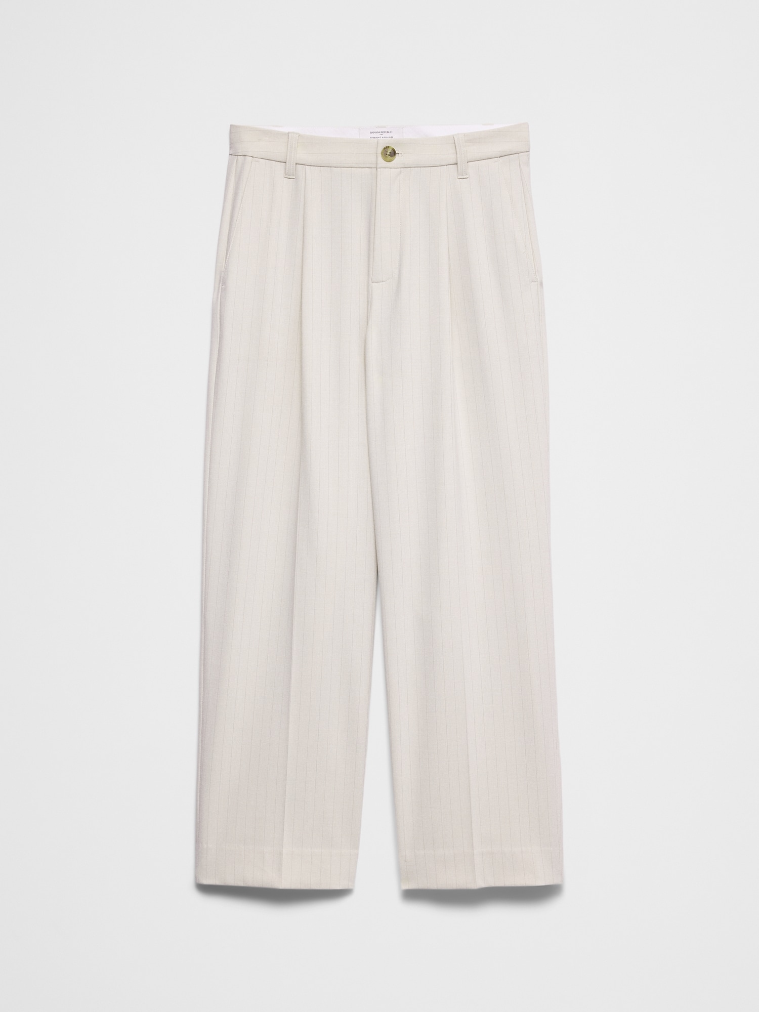 Image number 4 showing, Straight-Leg Mid-Rise Relaxed Trouser