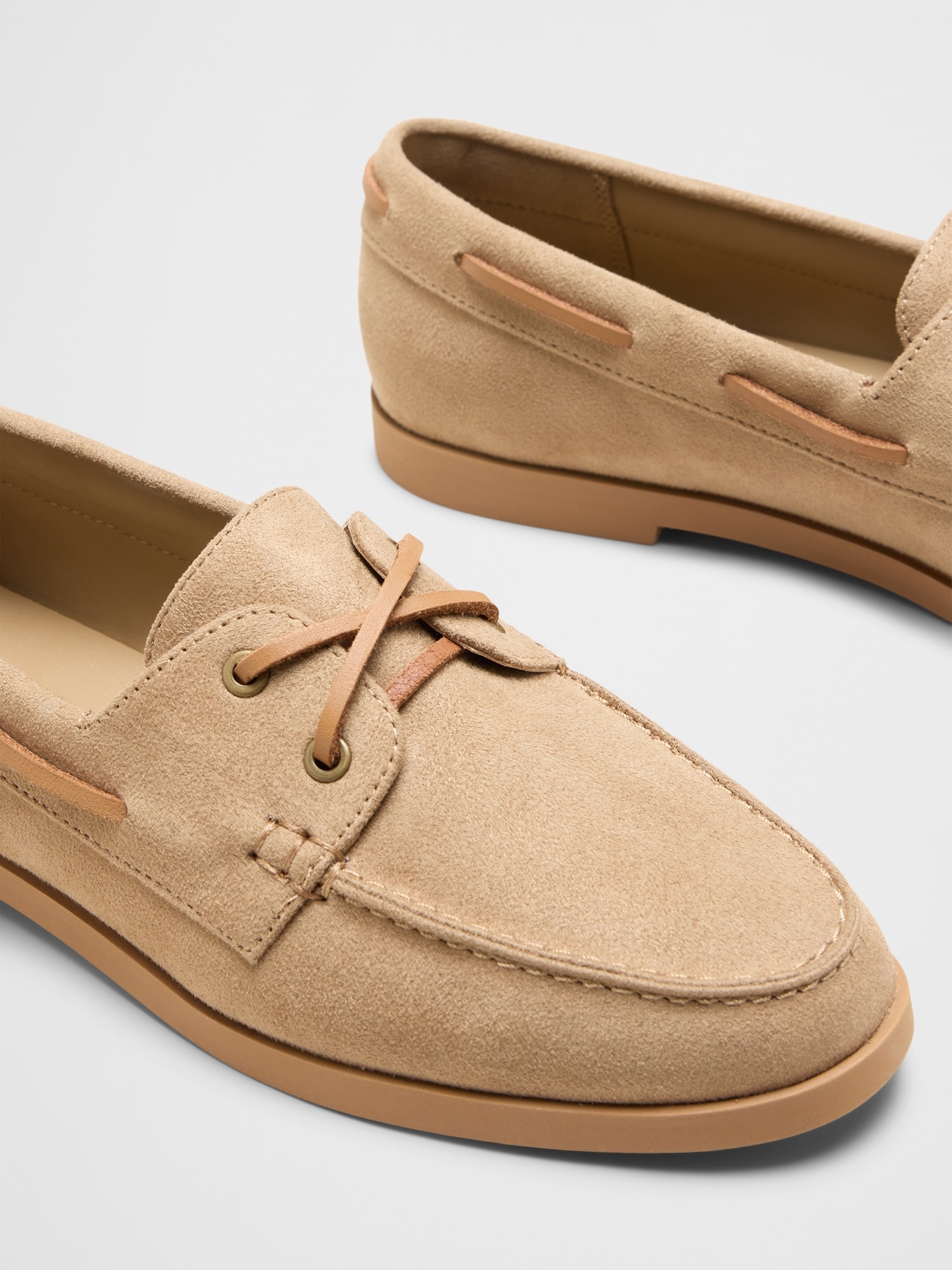 Image number 5 showing, Vegan Suede Boat Shoe