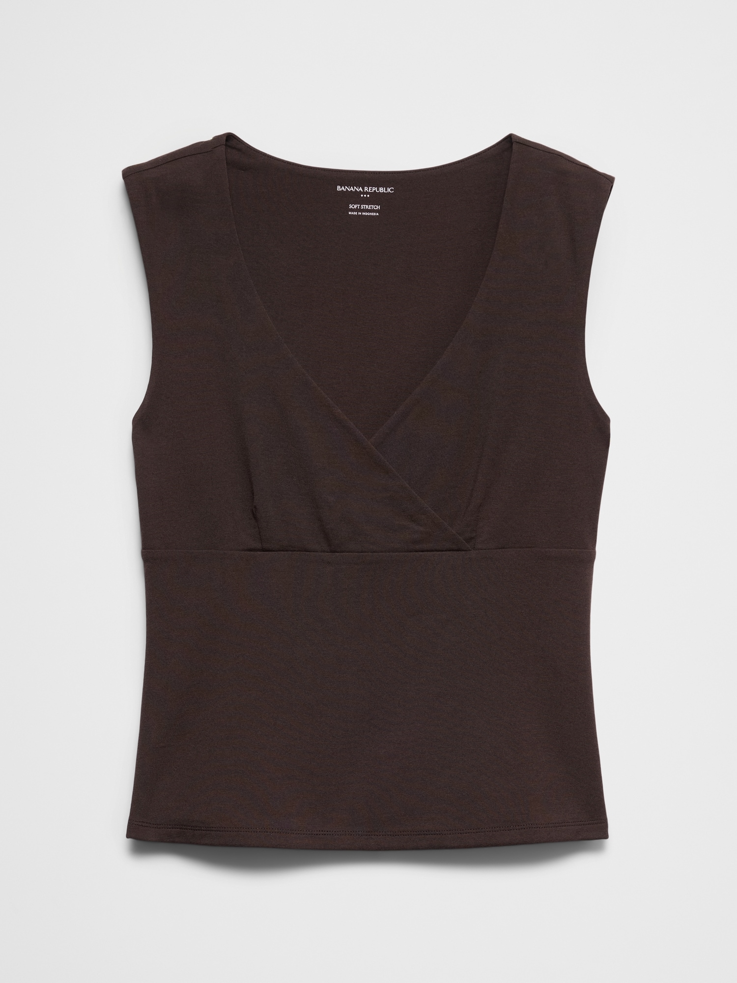 Soft Stretch Wrap Top | Banana Republic Factory