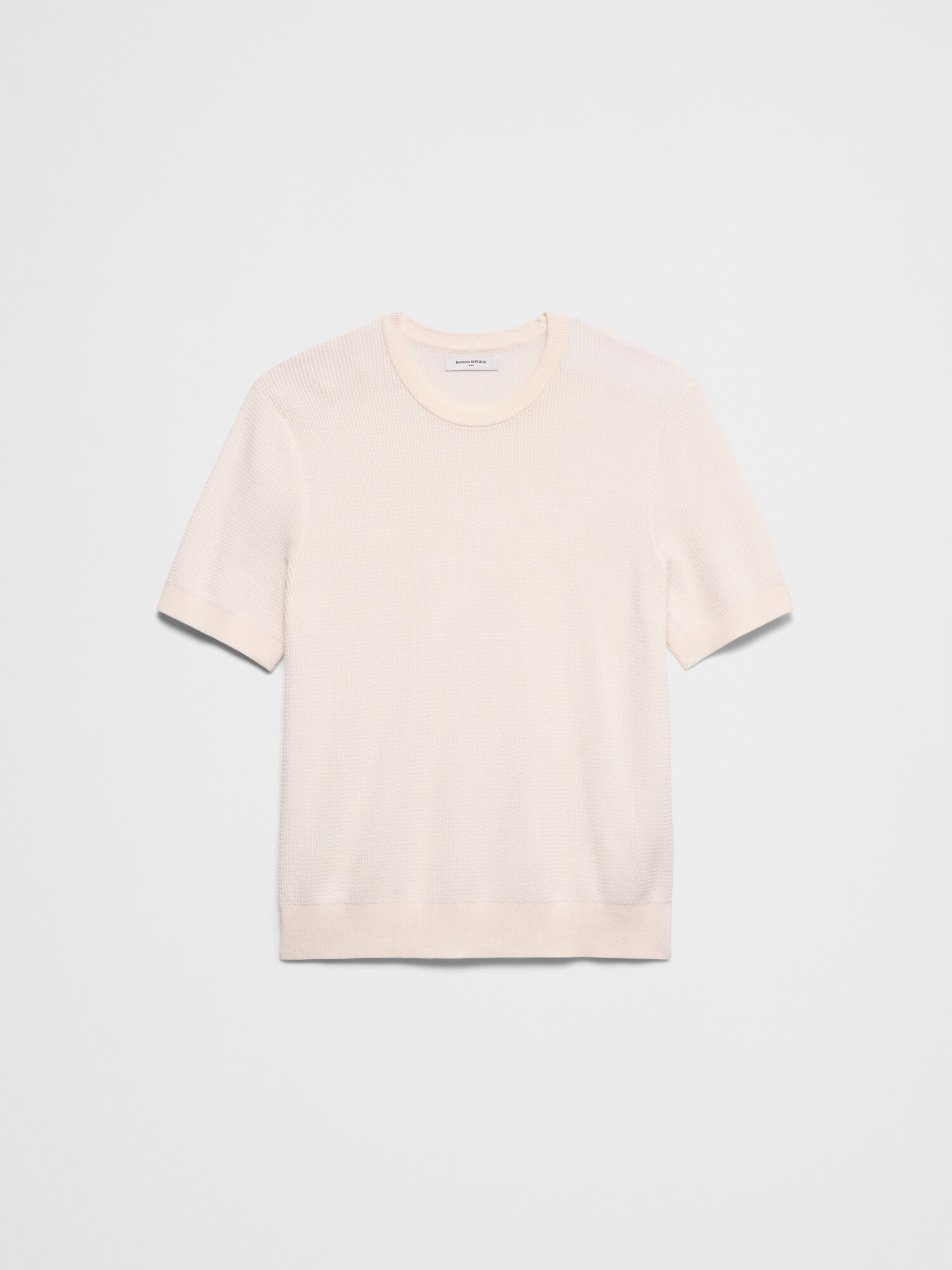Image number 4 showing, Slim-Fit Textured Sweater T-Shirt