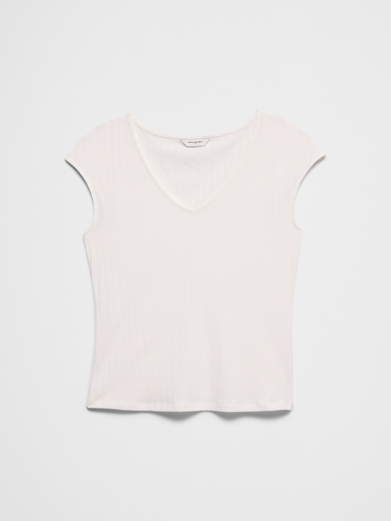 Image number 4 showing, Ribbed V-Neck Top