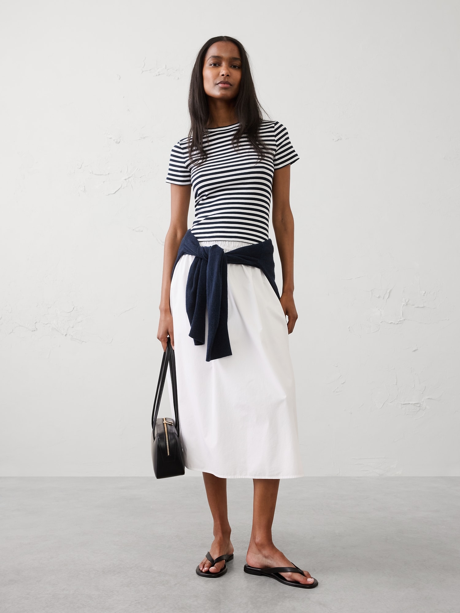 Image number 1 showing, Ribbed T-Shirt