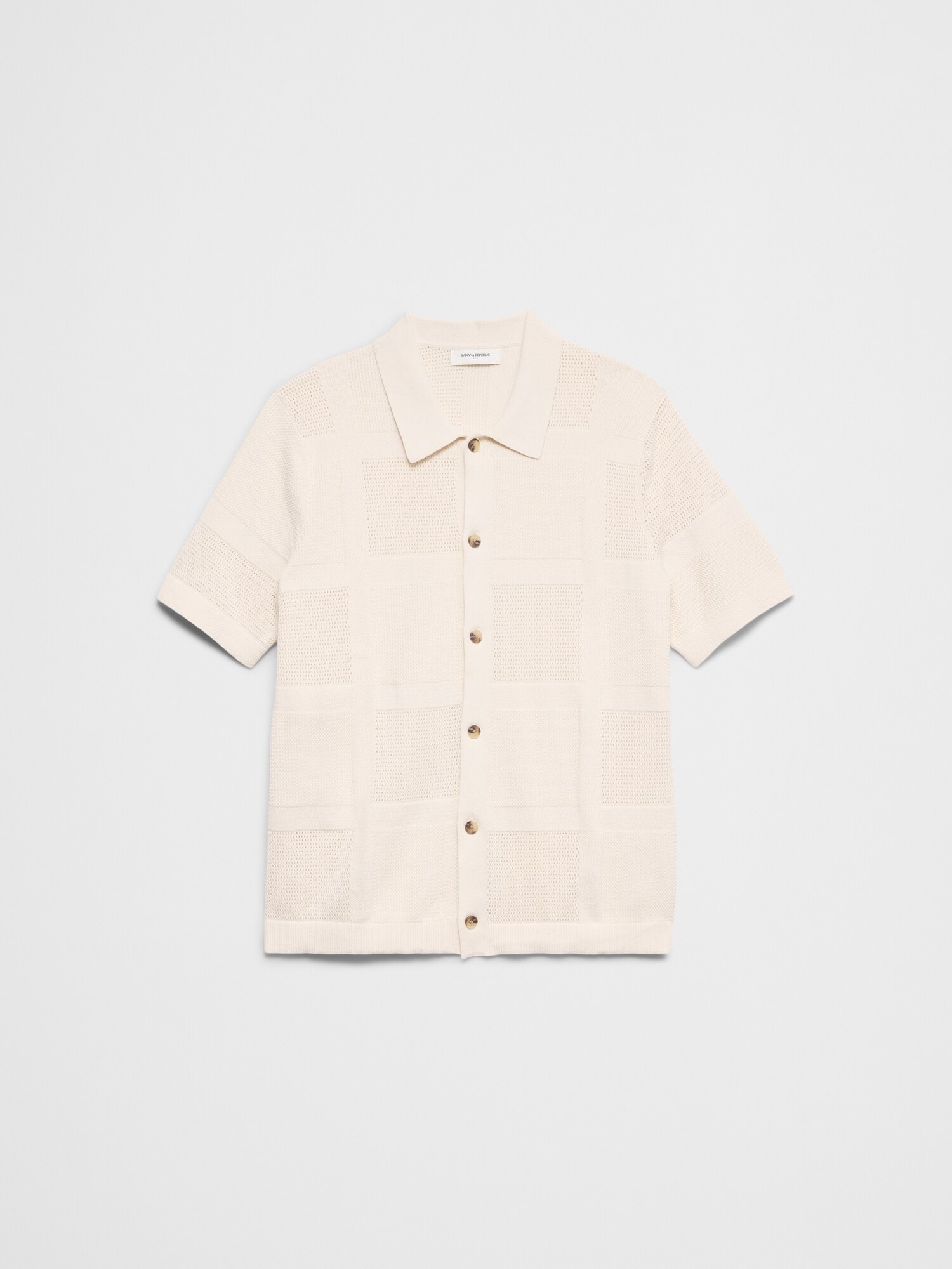 Image number 4 showing, Mesh Patchwork Sweater Polo
