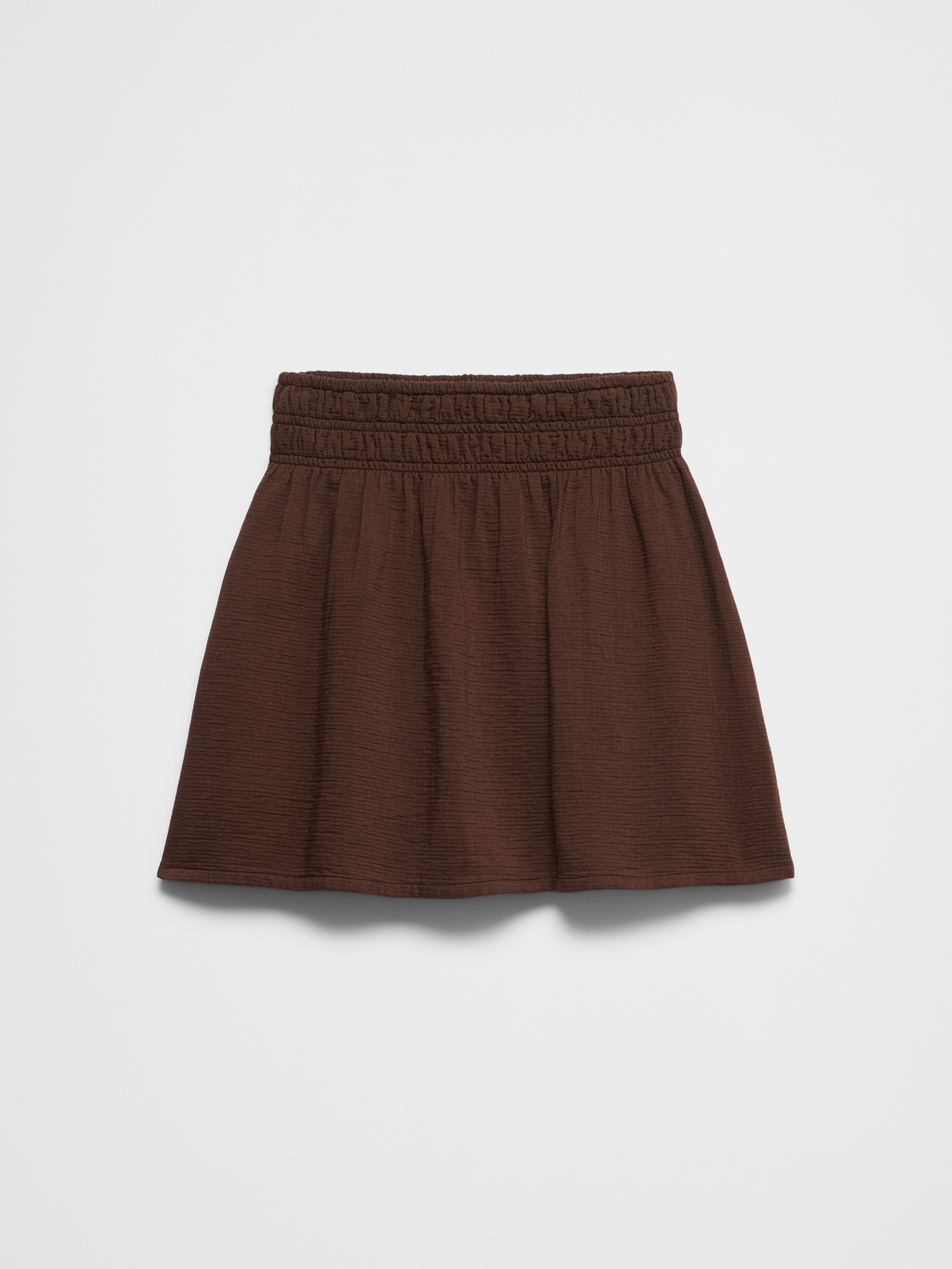 Image number 4 showing, Gauze Smocked-Waist Mini Skirt