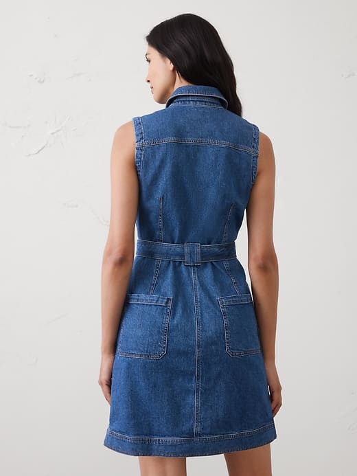 denim patch work dress VENUS Cover Up Dress | Denim Patchwork