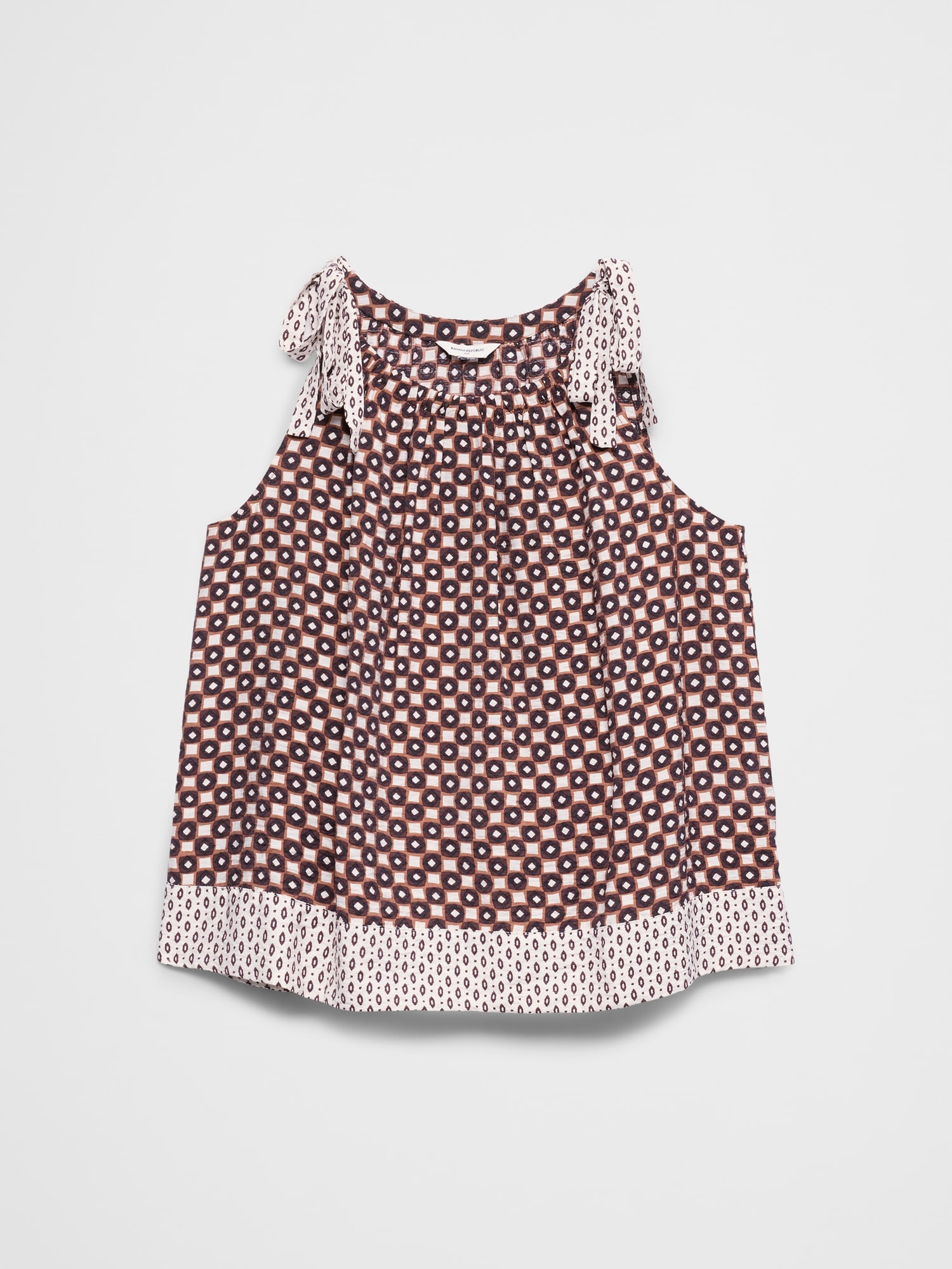 Image number 4 showing, Silky Tie-Shoulder Tank