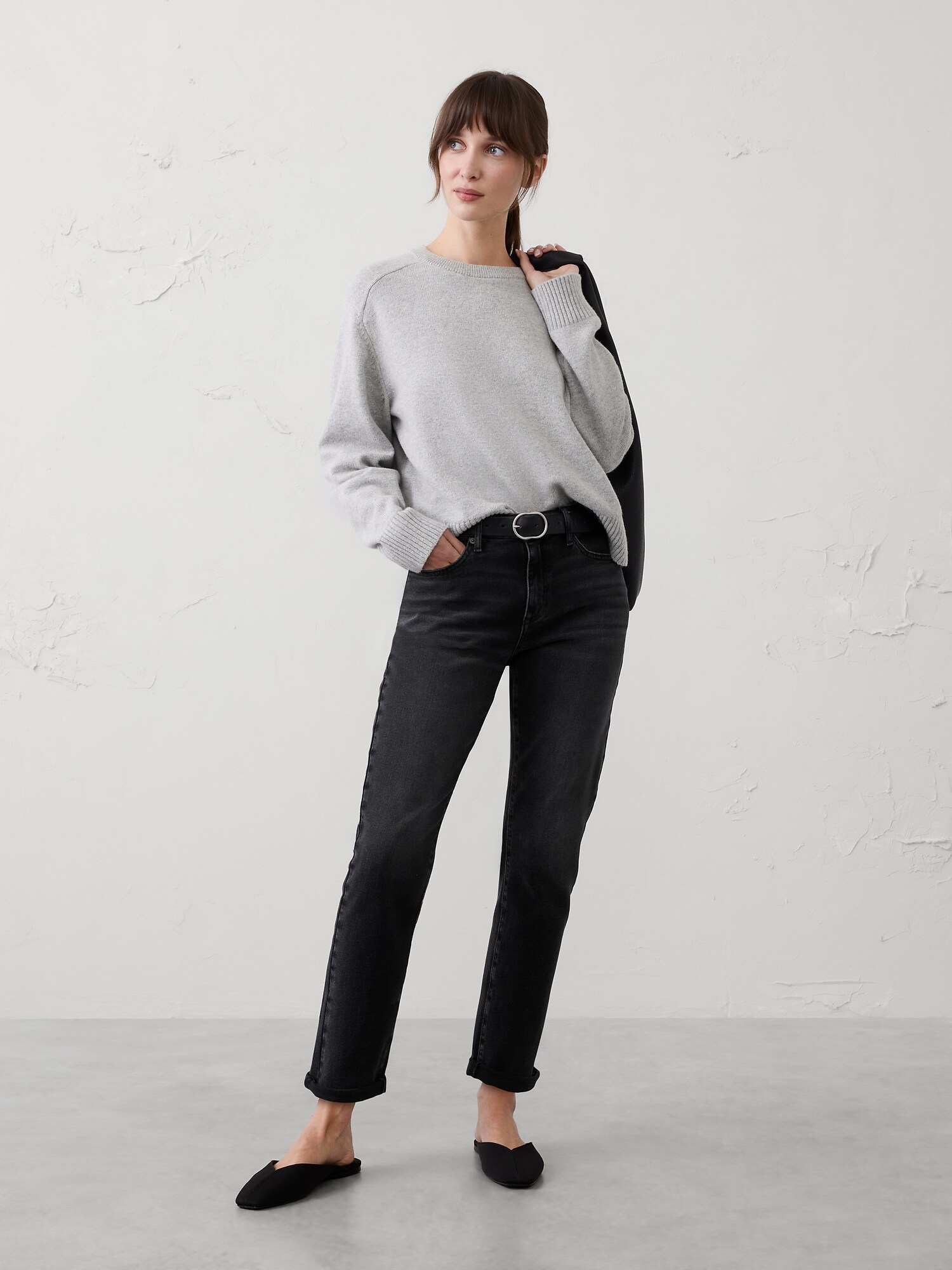 Image number 1 showing, Girlfriend Mid-Rise Jean