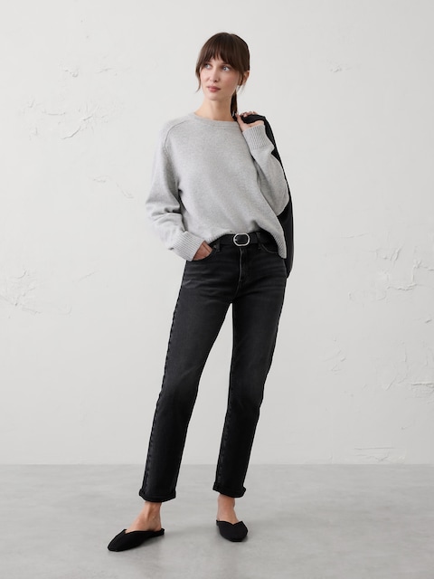 Girlfriend Mid-Rise Jean