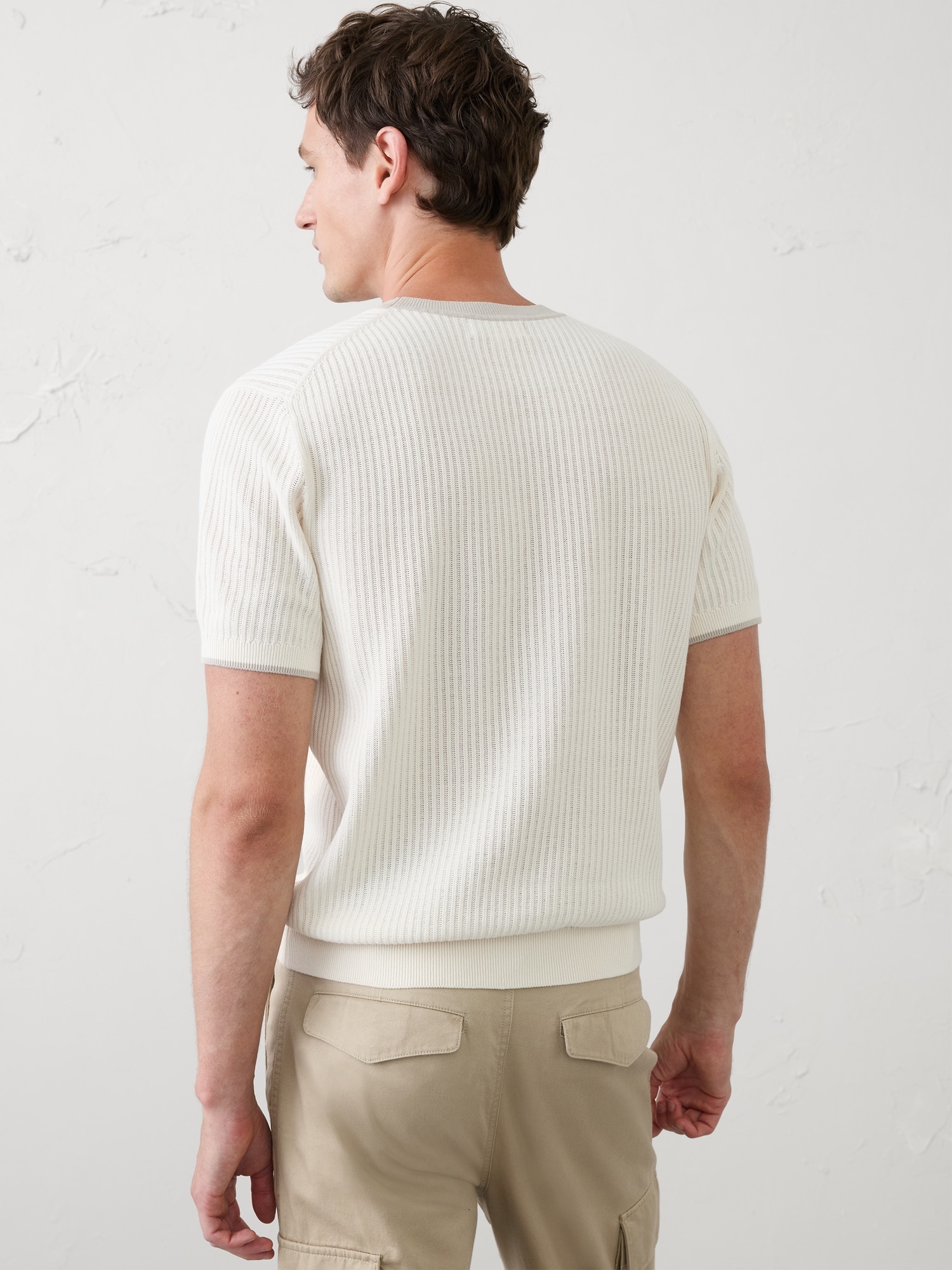 Image number 2 showing, Contrast-Collar Sweater Top