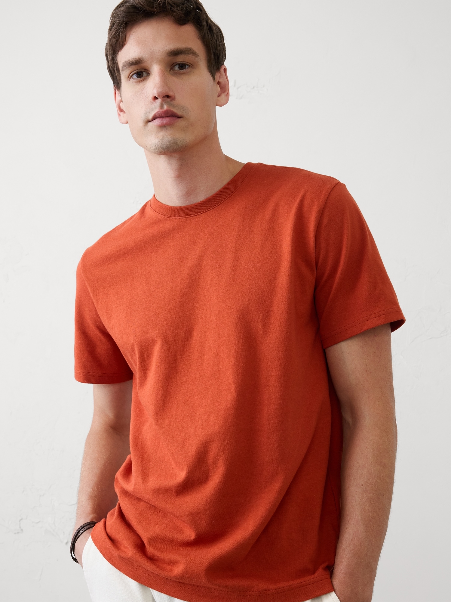 Image number 3 showing, Signature Midweight Cotton T-Shirt