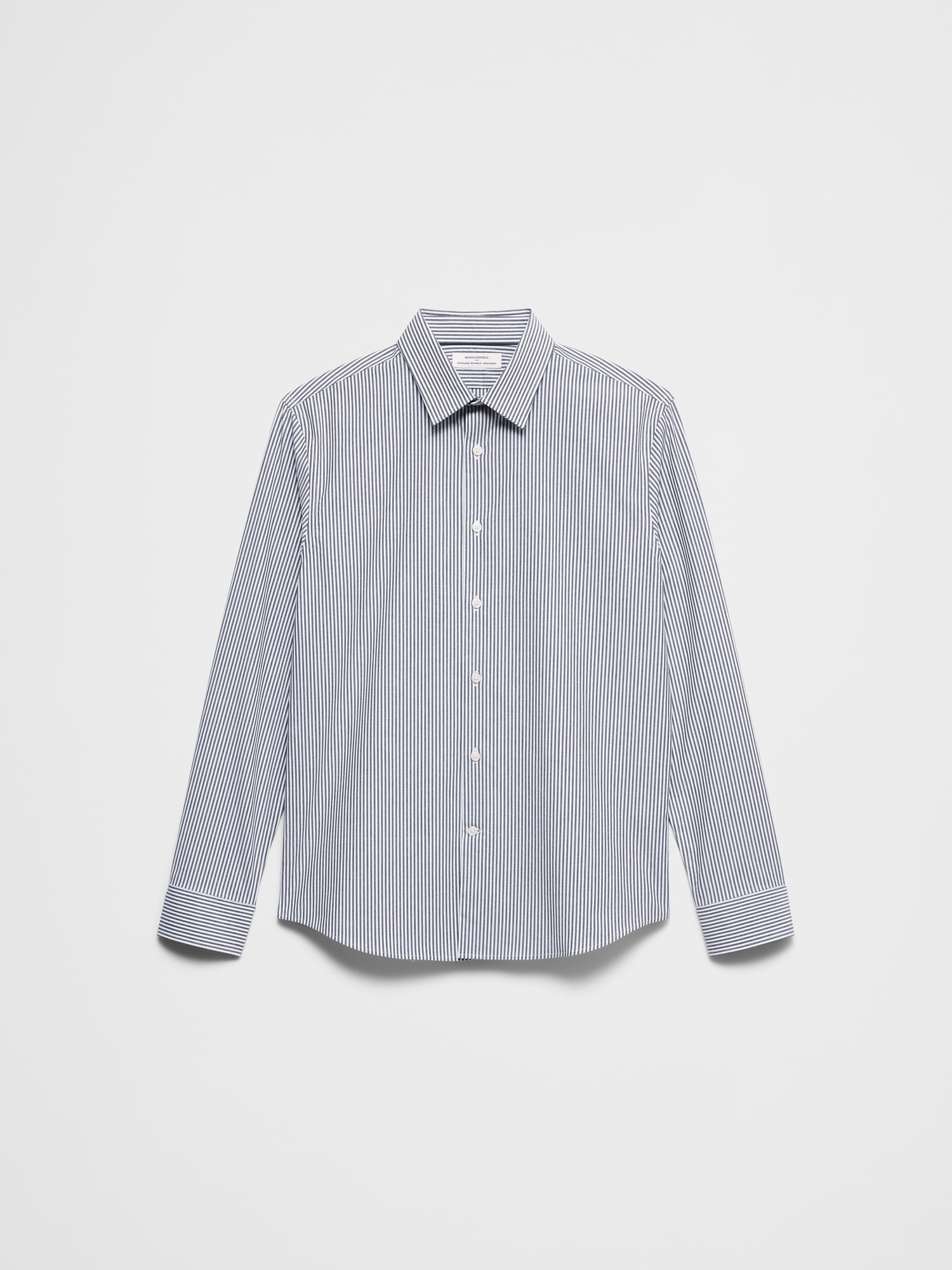 Image number 2 showing, Slim-Fit Untucked Dress Shirt