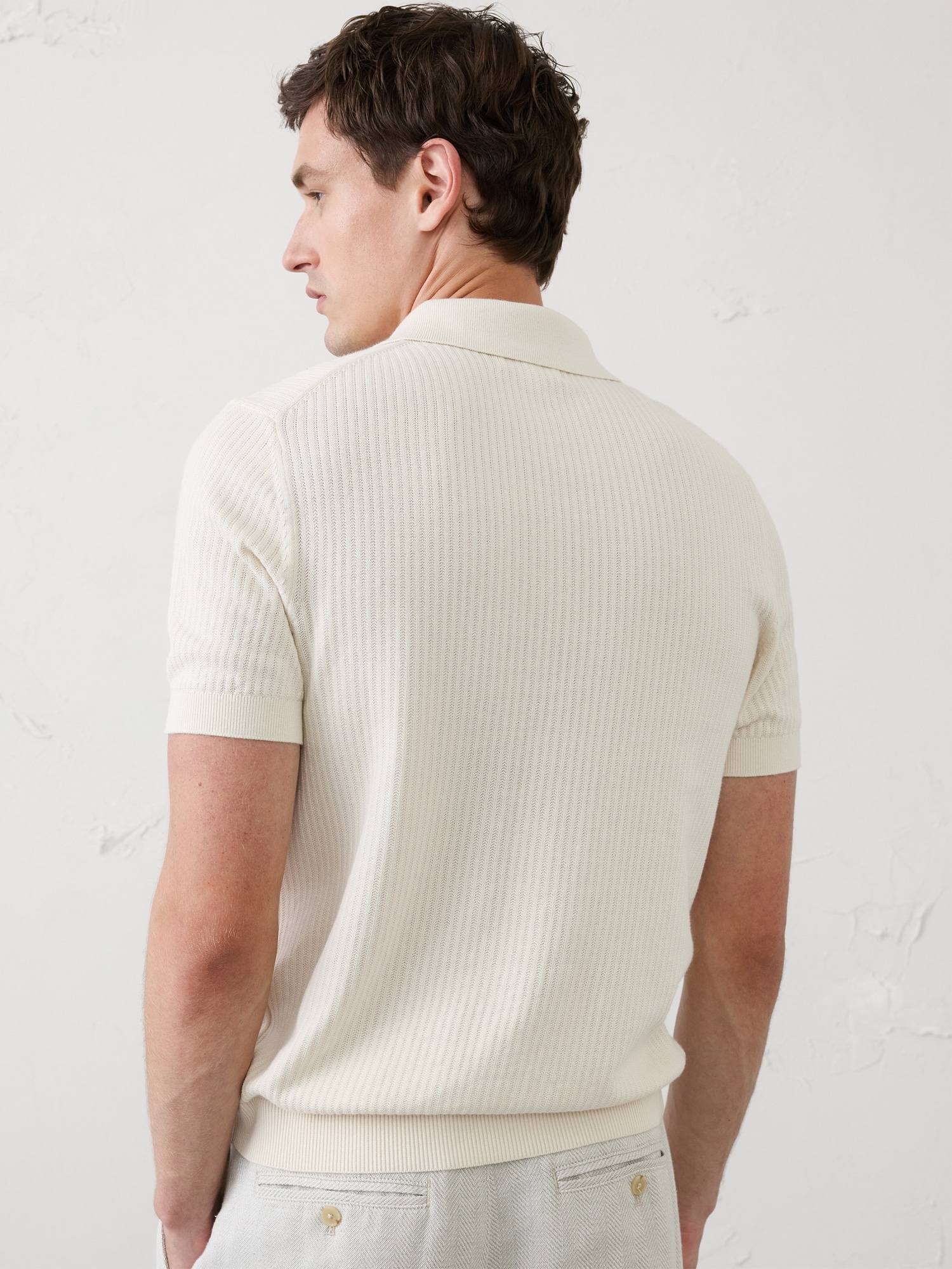 Image number 2 showing, Textured Sweater Polo