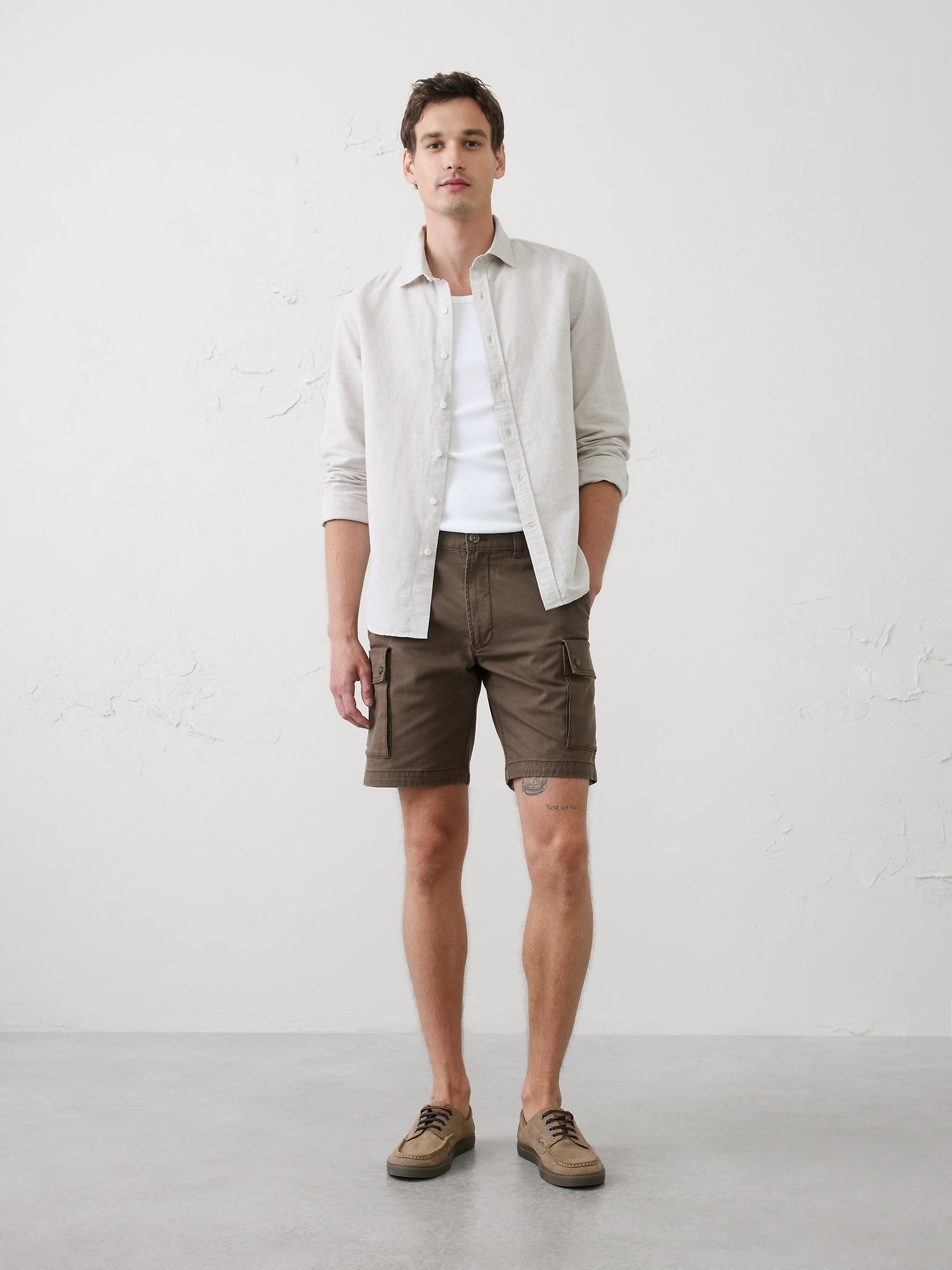 Image number 1 showing, 9" Canvas Cargo Short