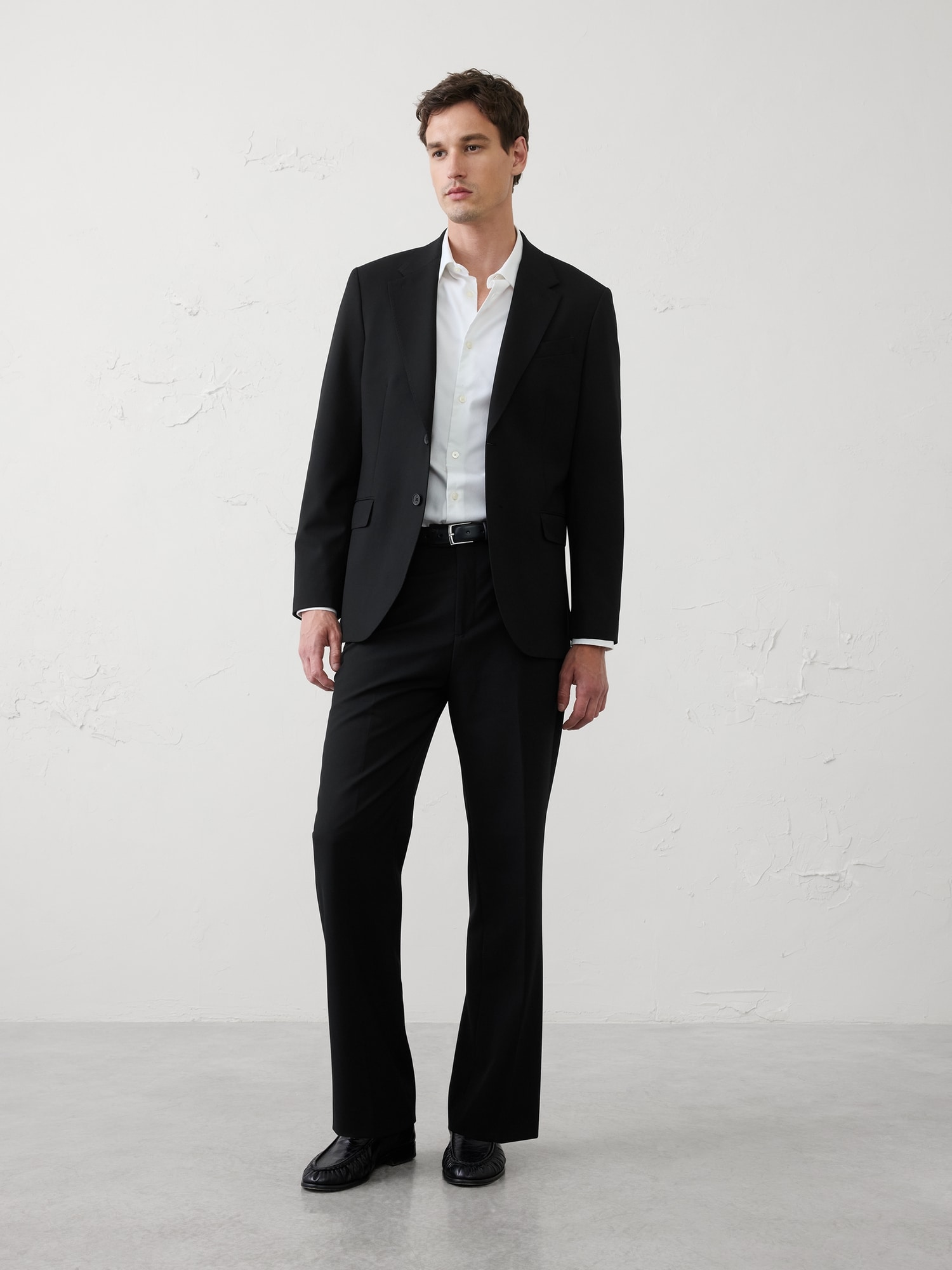 Image number 1 showing, Plainweave Suit Trouser