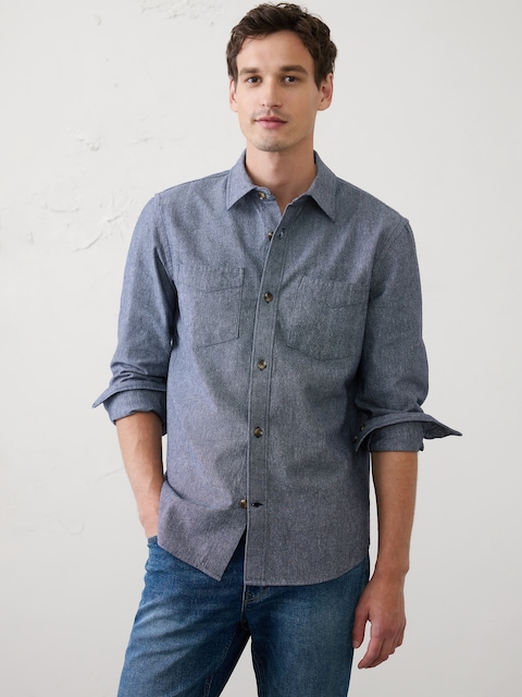 Standard-Fit Textured Shirt