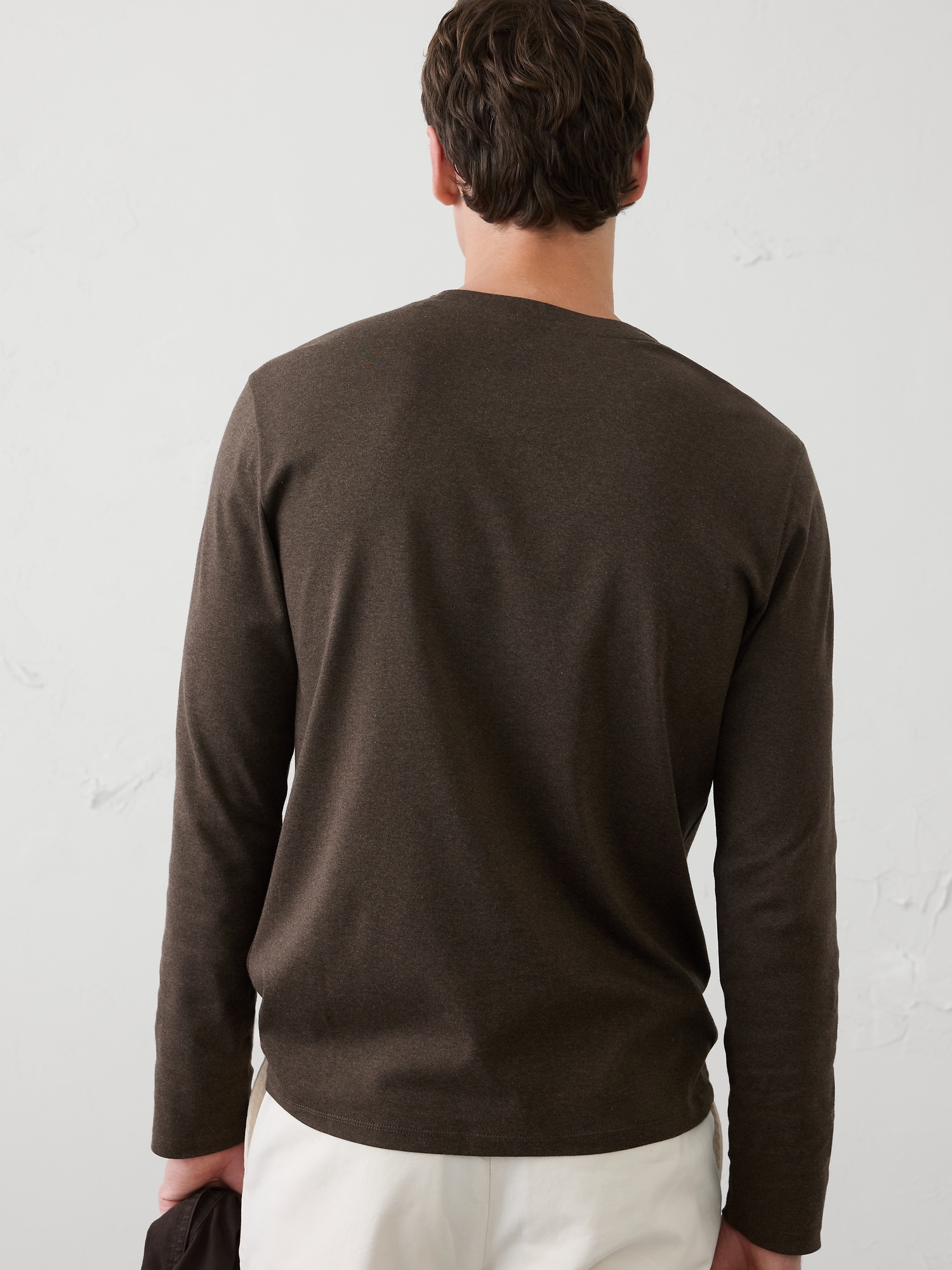 Image number 2 showing, Slim-Fit Luxe Touch Long-Sleeve T-Shirt