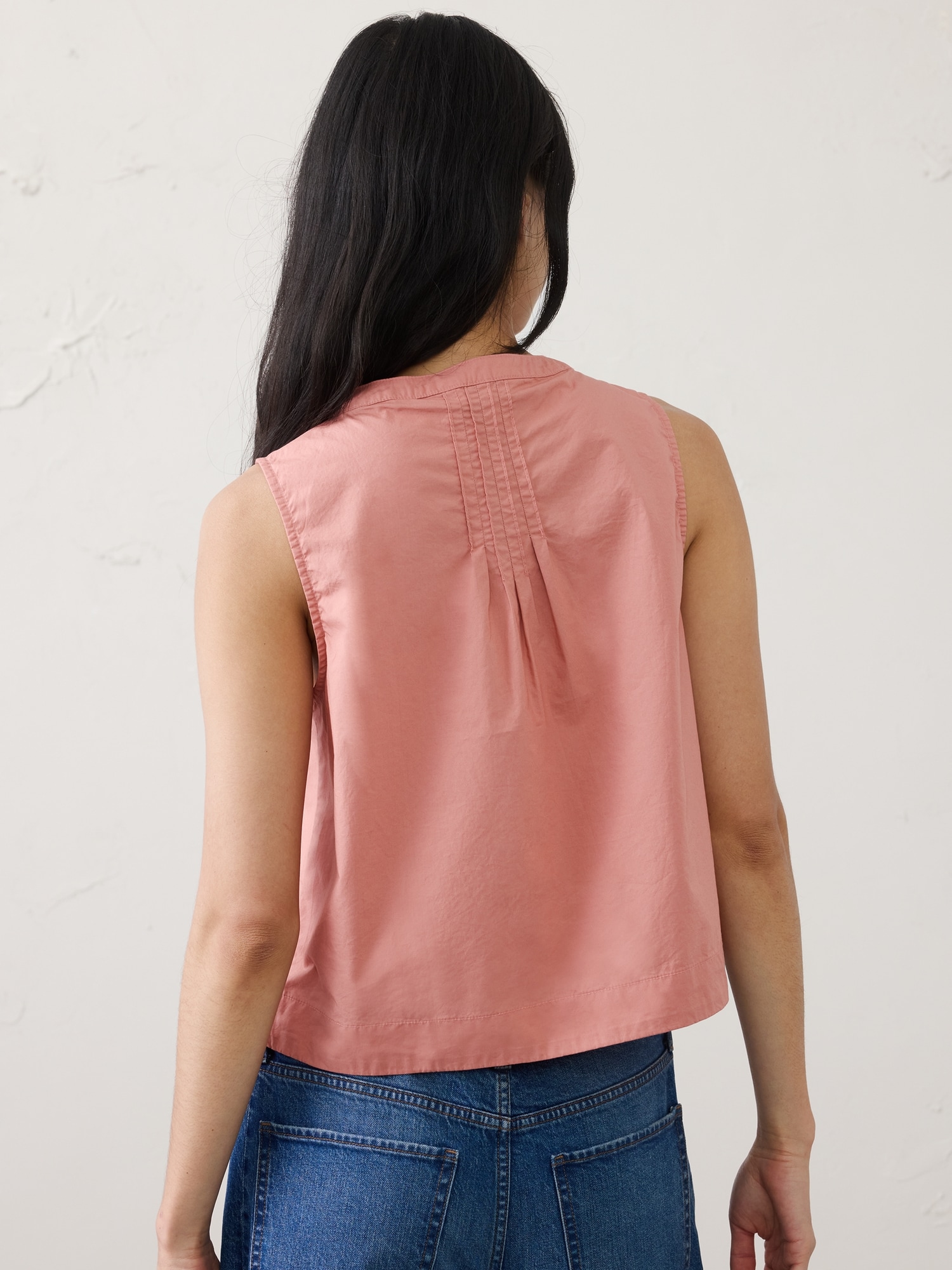 Image number 2 showing, Pintuck Top