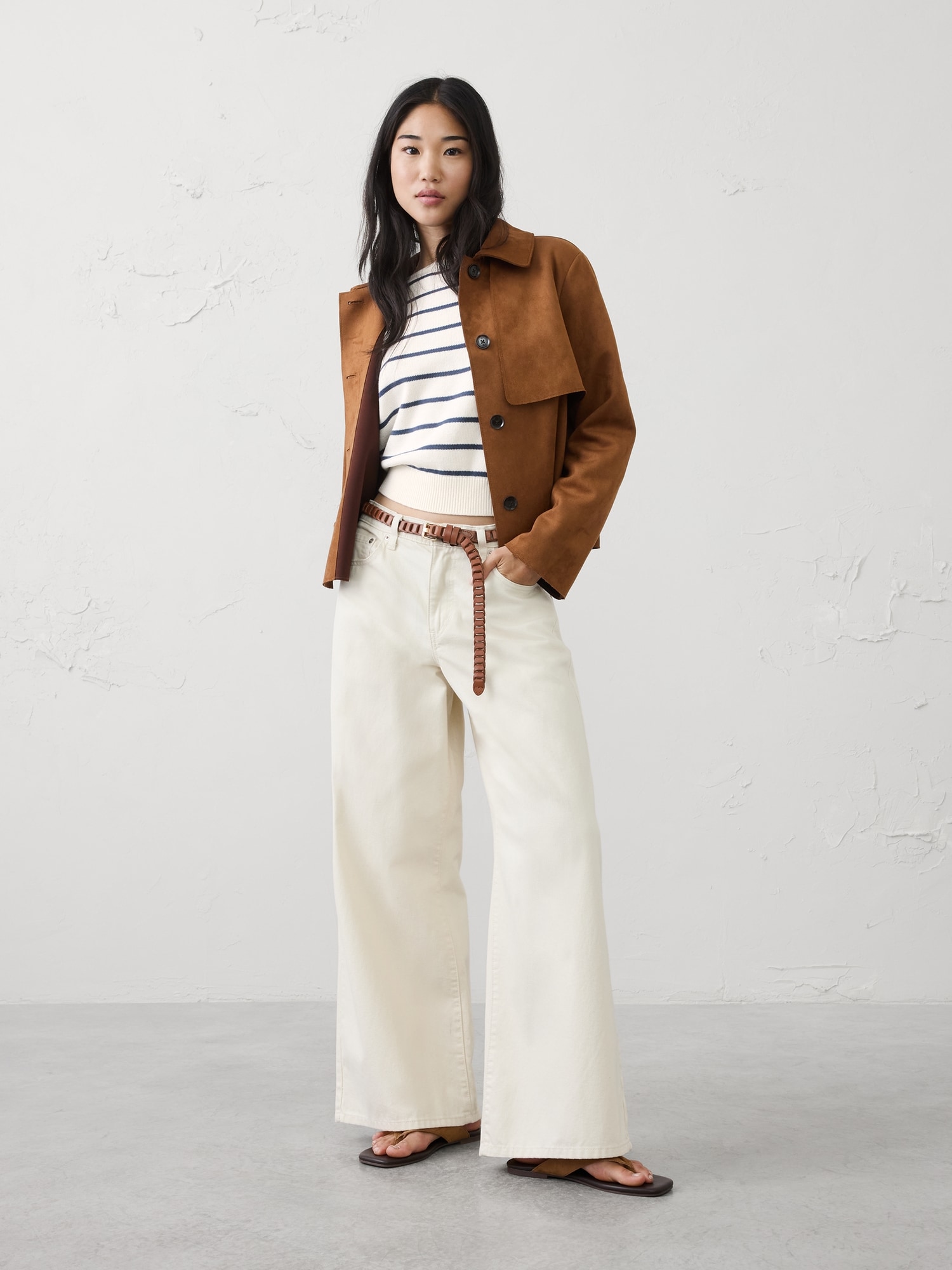 Image number 6 showing, Cotton Boat-Neck Sweater