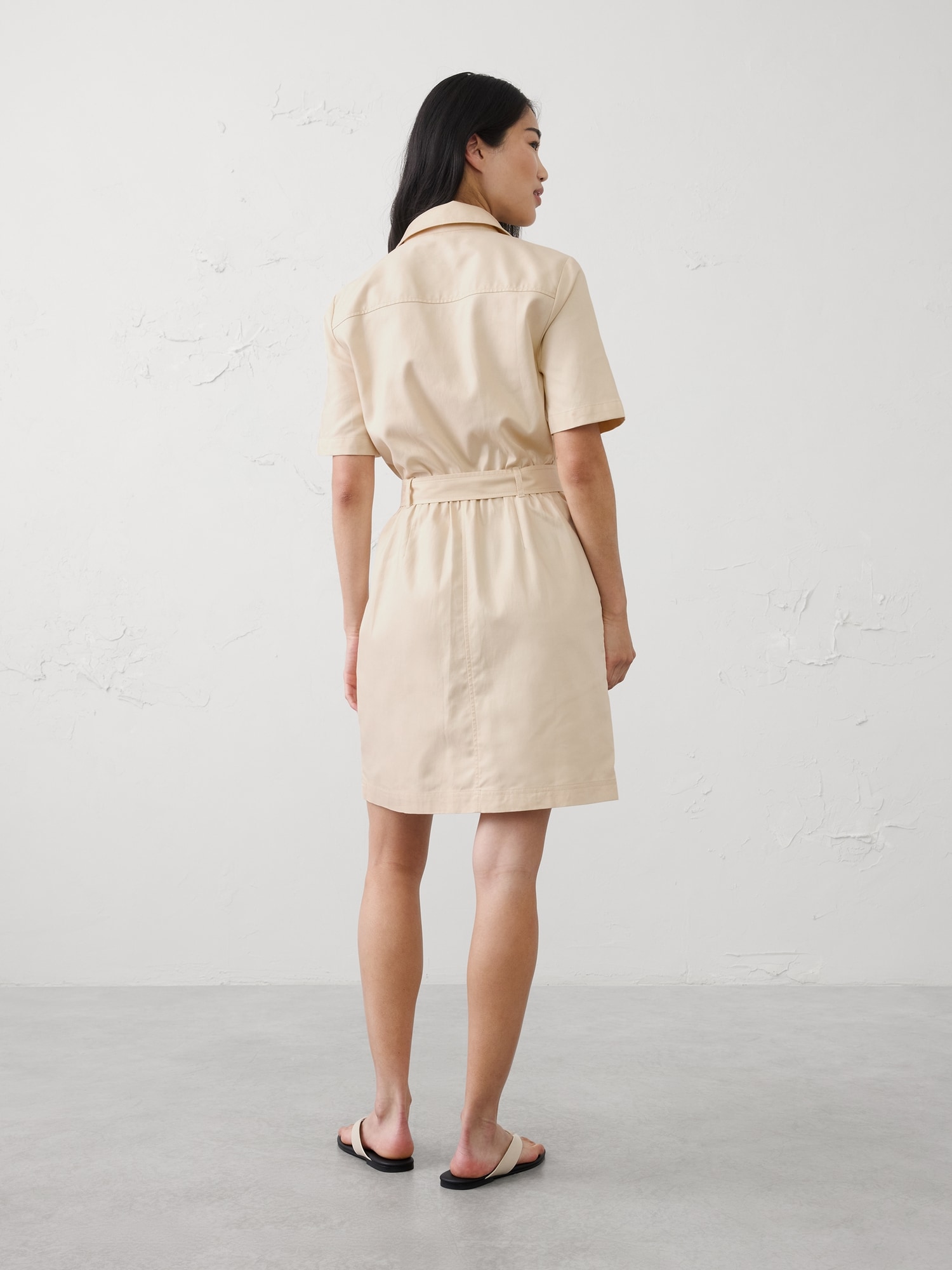 Image number 2 showing, Utility Mini Shirtdress