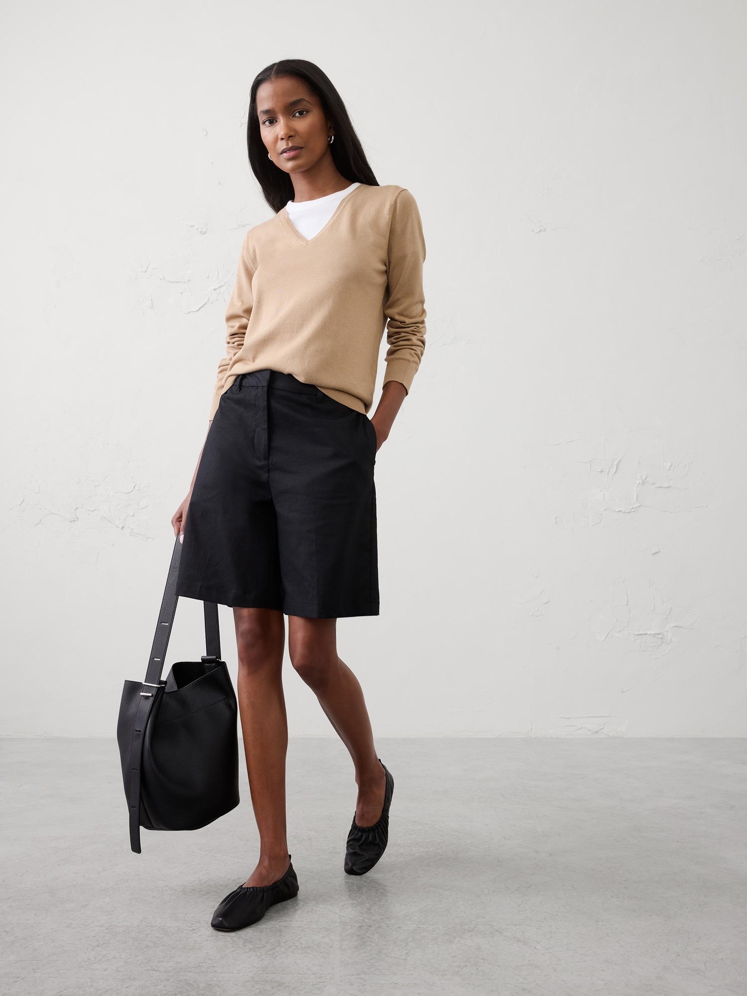 Image number 1 showing, Forever V-Neck Sweater