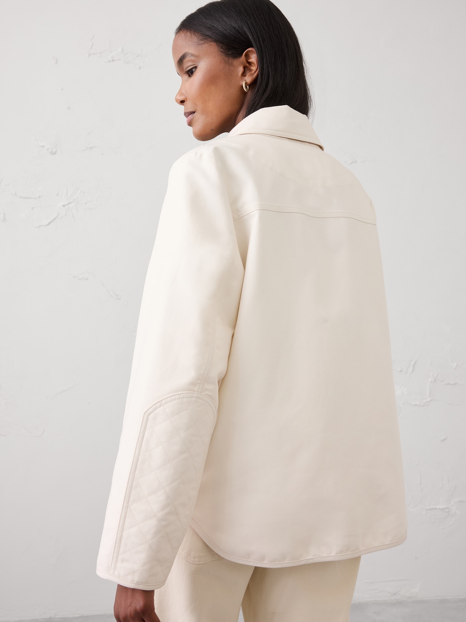 Image number 2 showing, Quilted Patchwork Jacket
