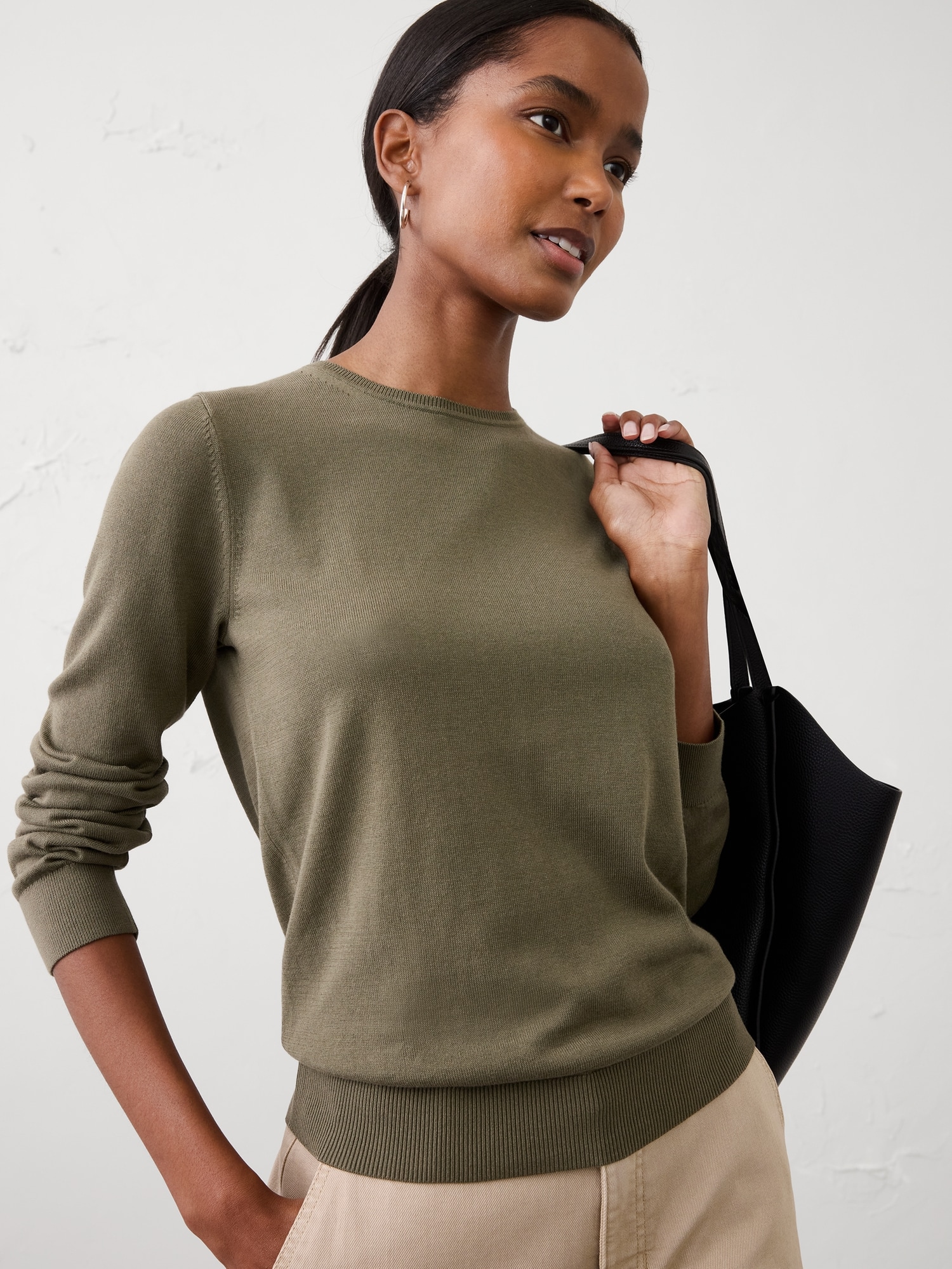 Image number 1 showing, Forever Crew-Neck Sweater