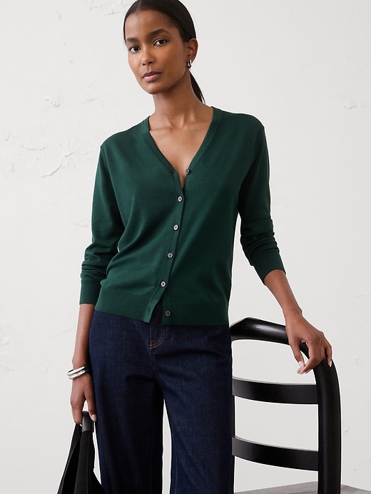 Forever V Neck Cardigan Sweater