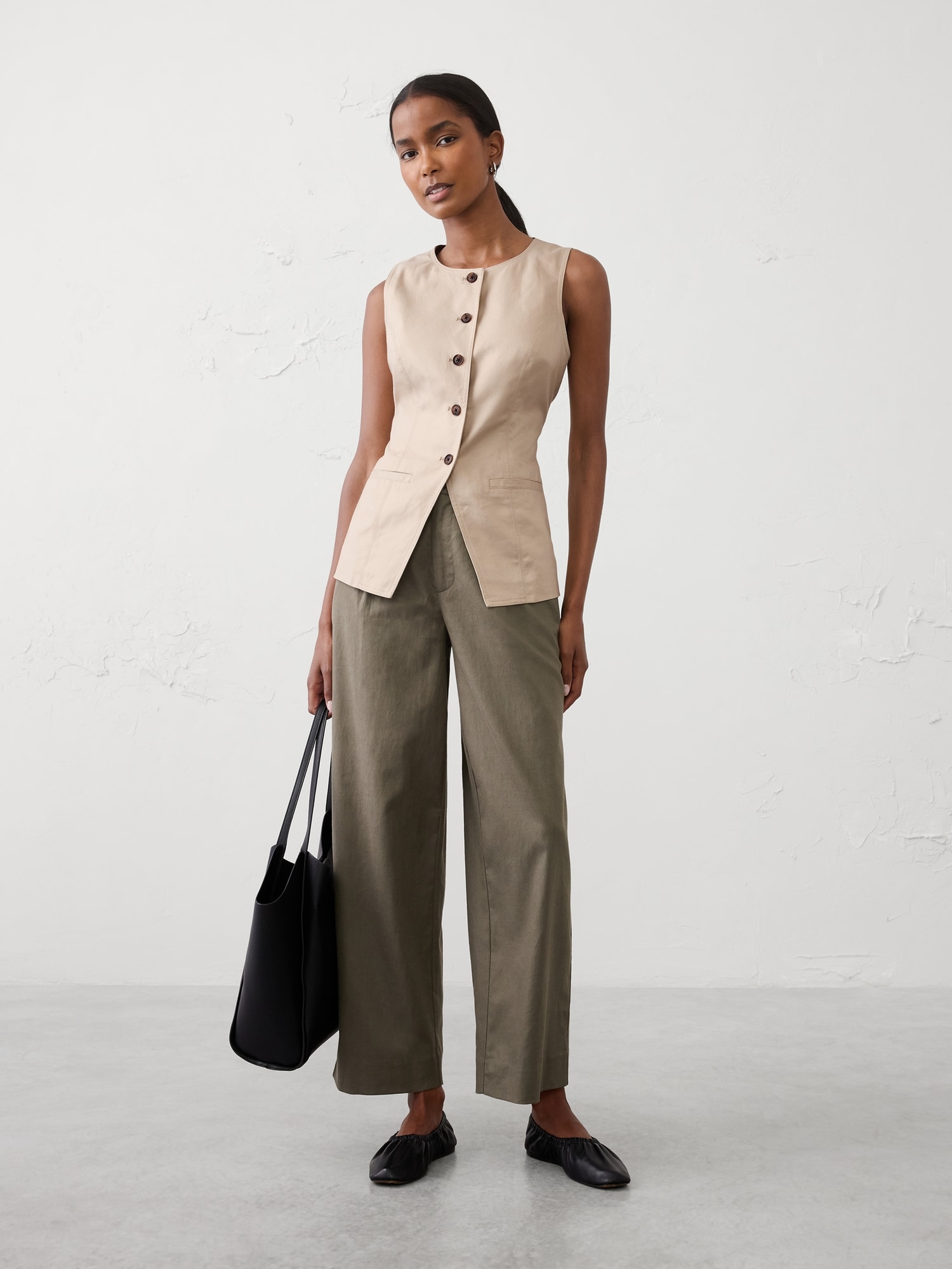 Image number 1 showing, Long Vest