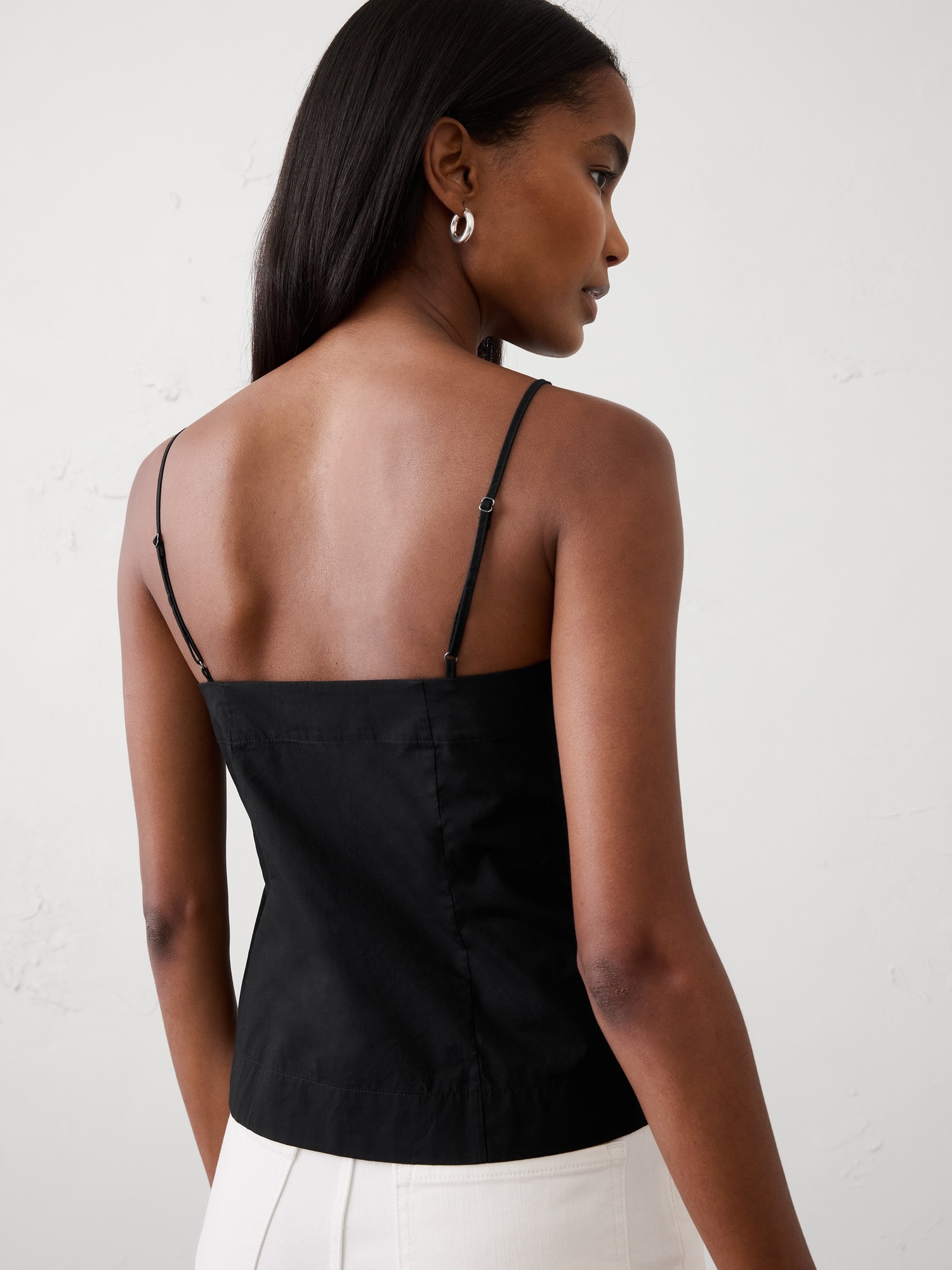Image number 2 showing, Pleated Swing Cropped Top