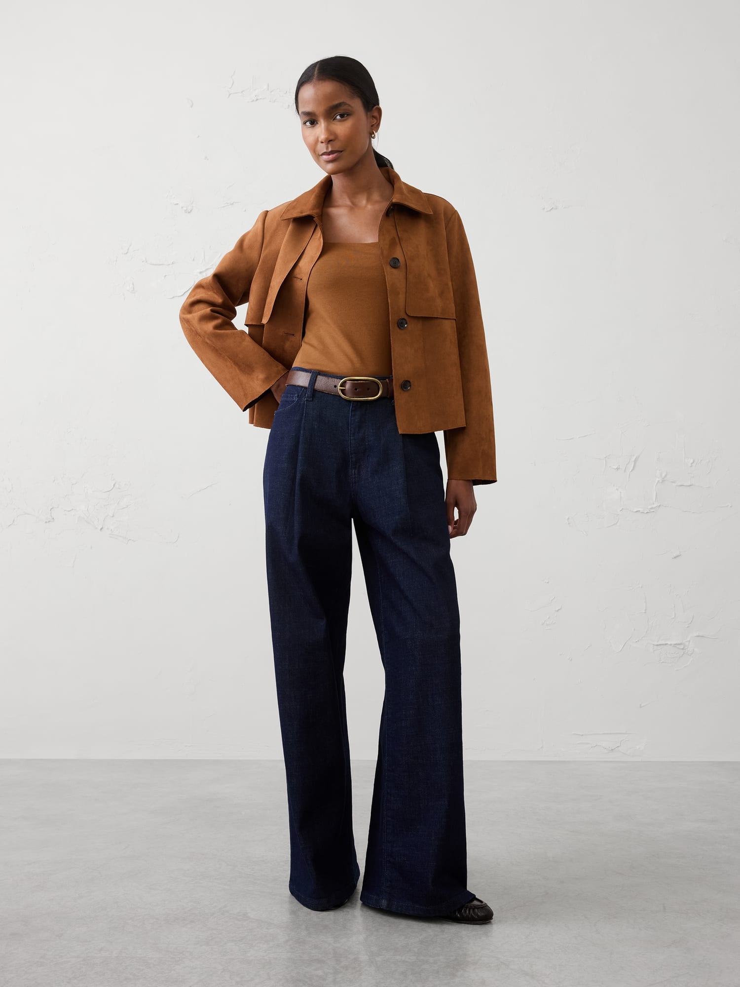 Image number 6 showing, Soft Stretch Square-Neck Top