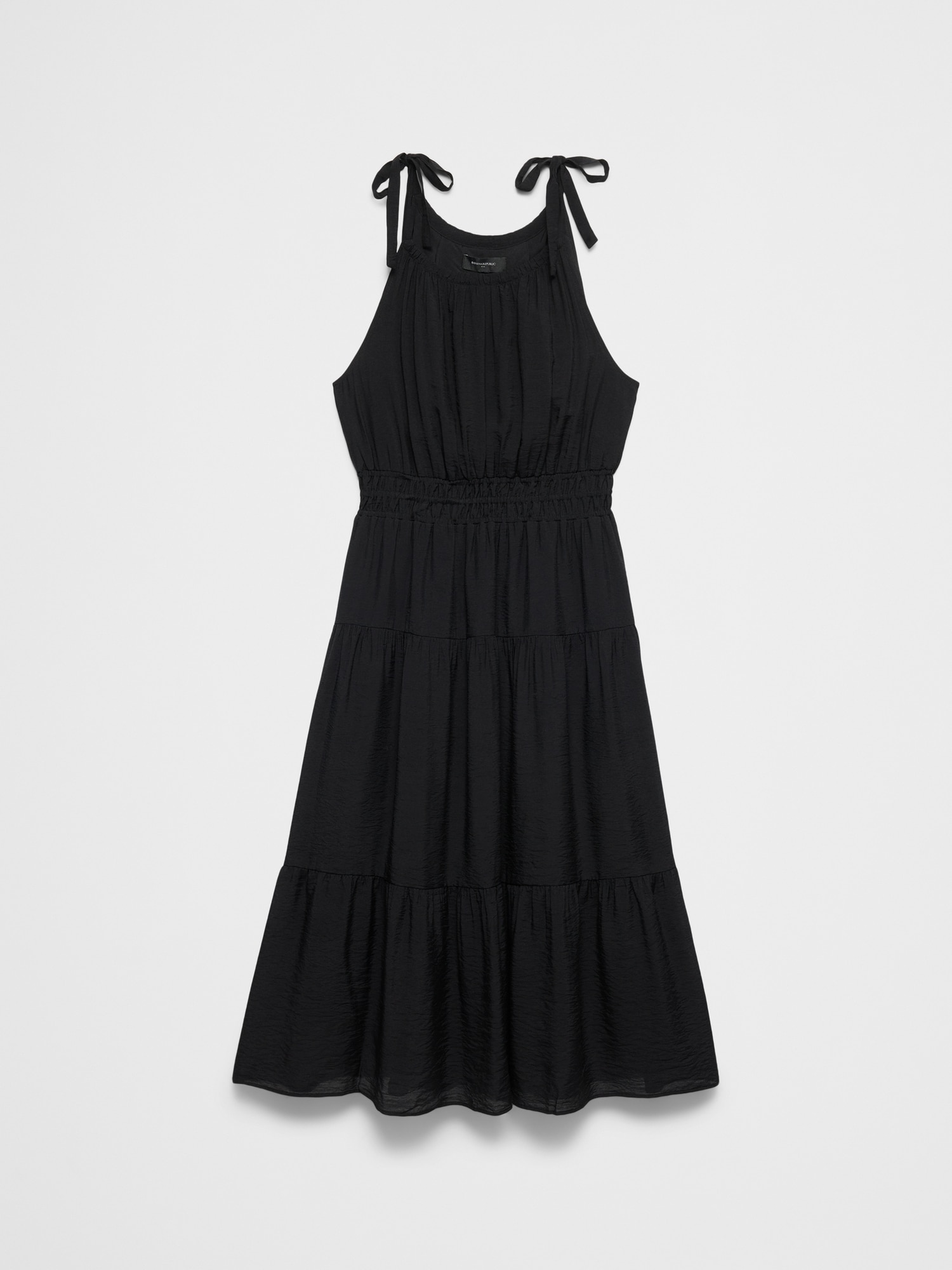 Image number 4 showing, Tied-Shoulder Maxi Dress