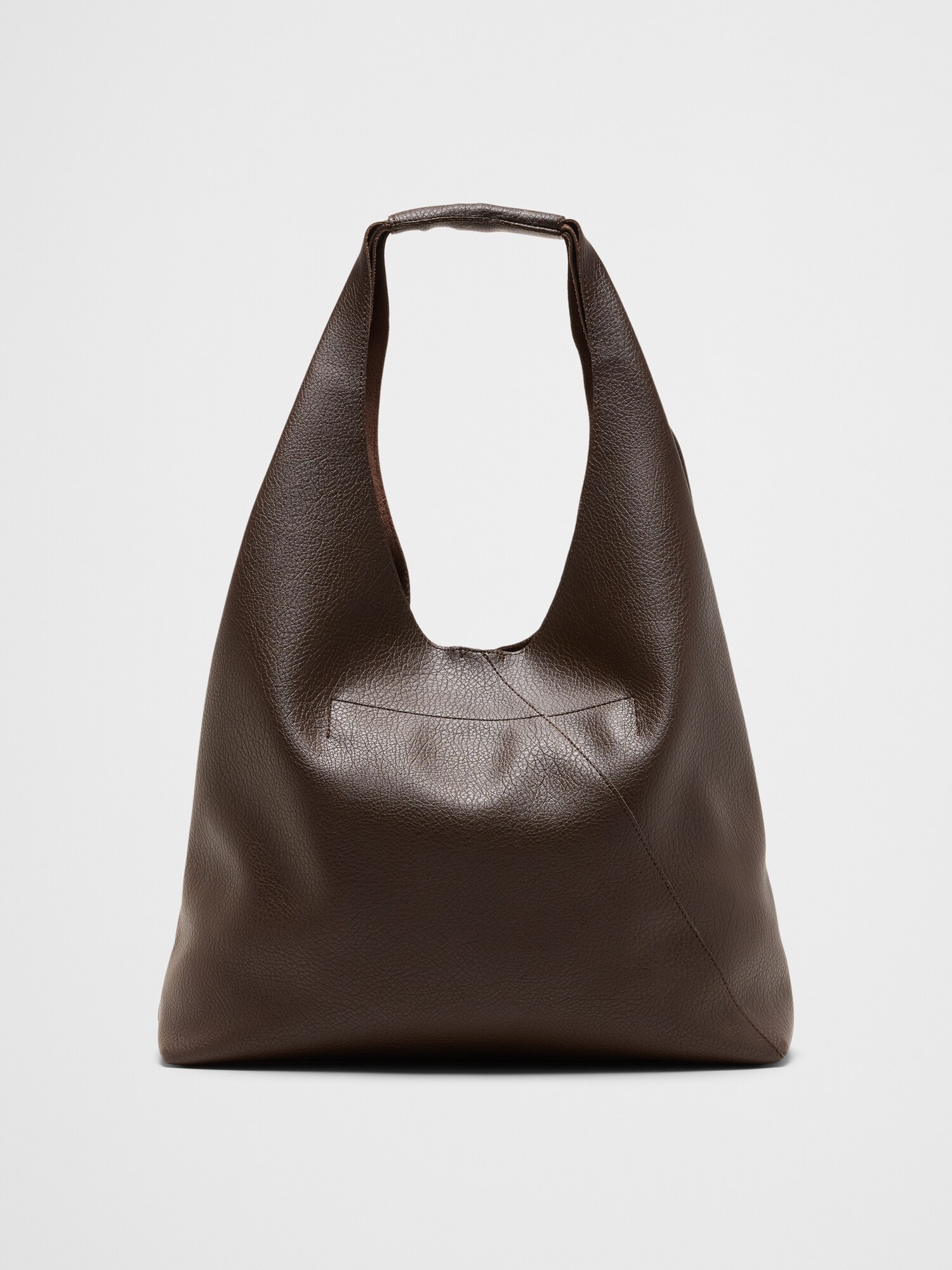 Image number 3 showing, Vegan Leather Slouchy Tote