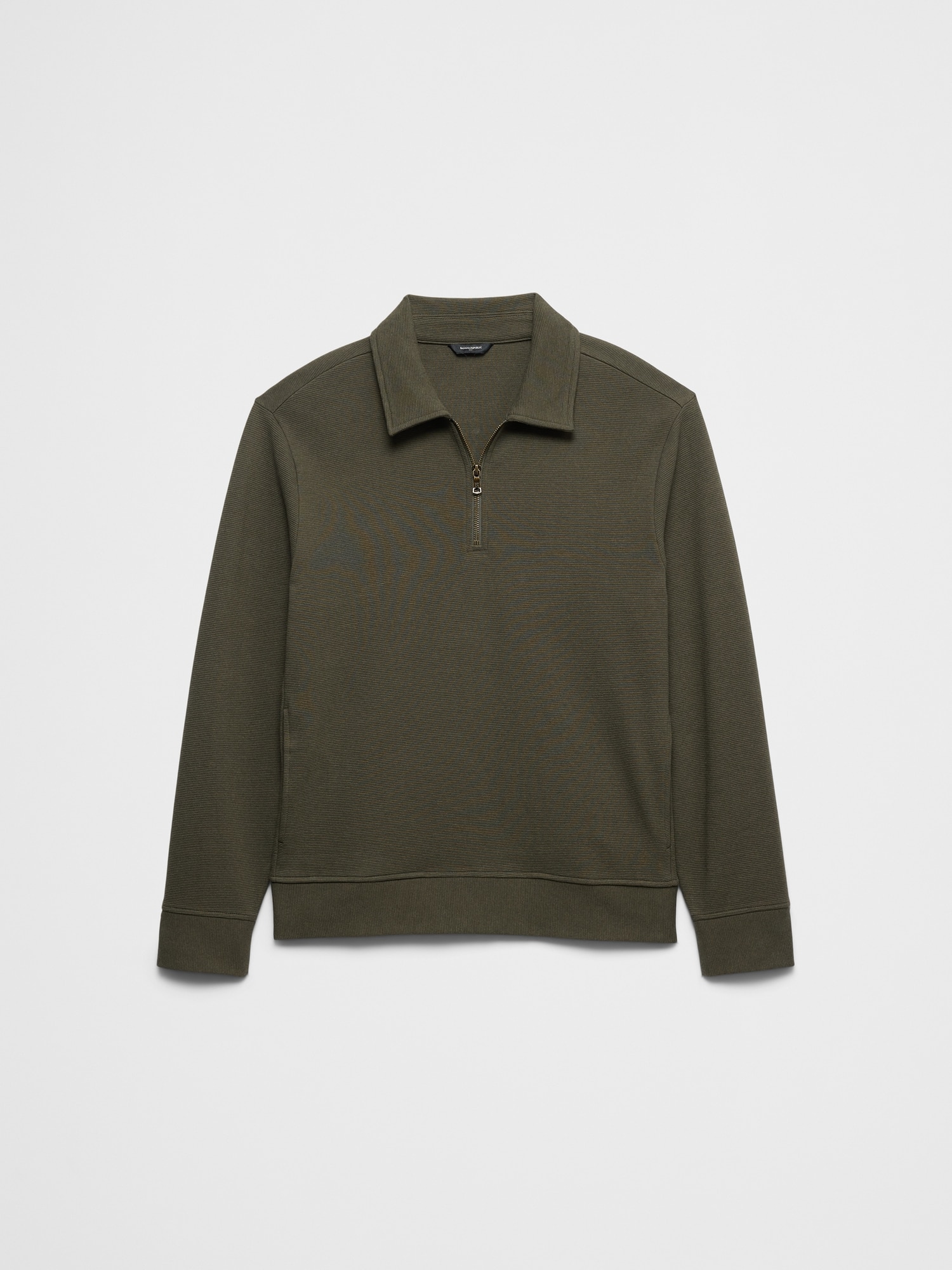 Image number 4 showing, Ottoman Quarter-Zip Pullover Polo