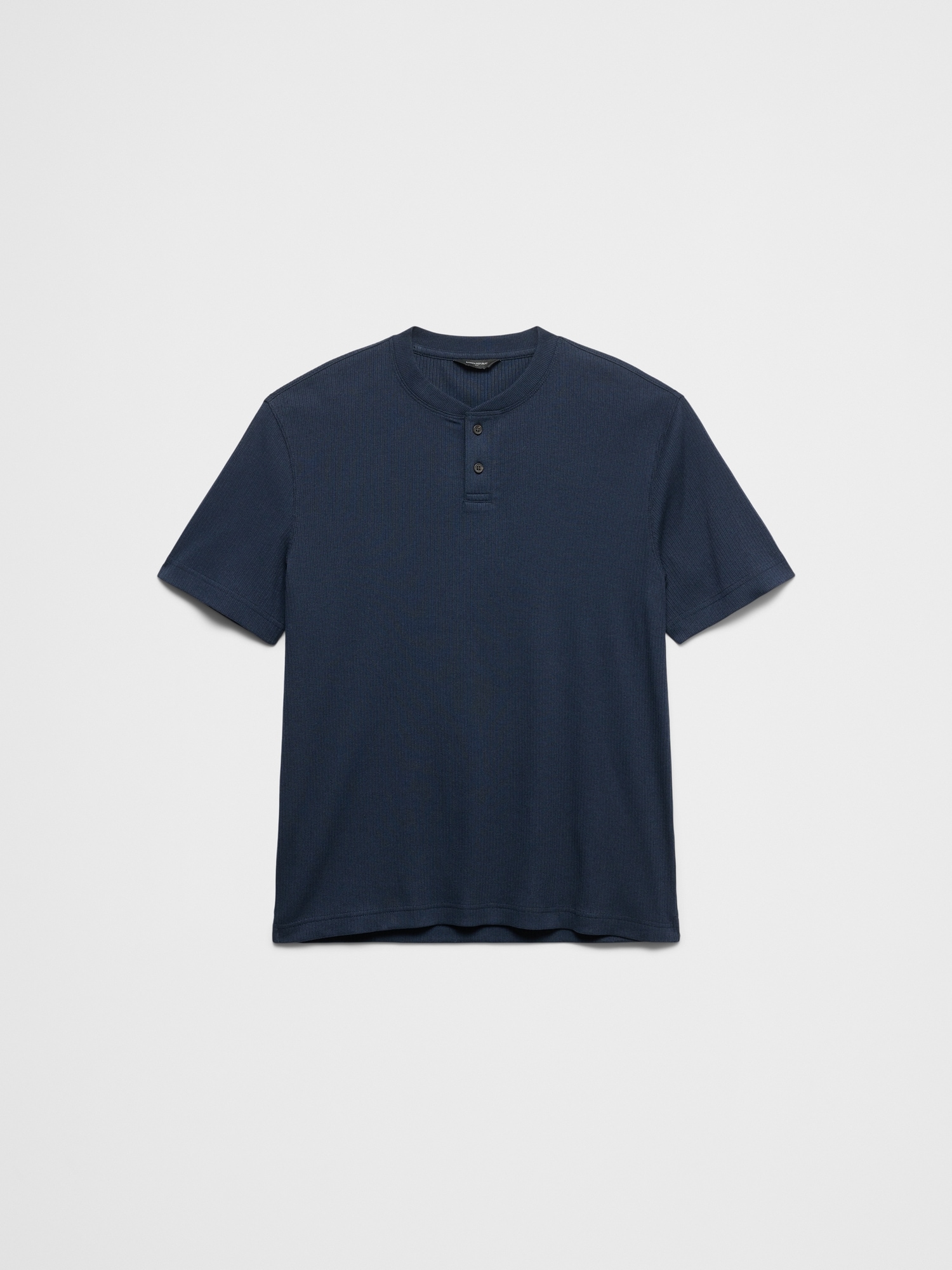 Image number 4 showing, Standard-Fit Light Pointelle Henley