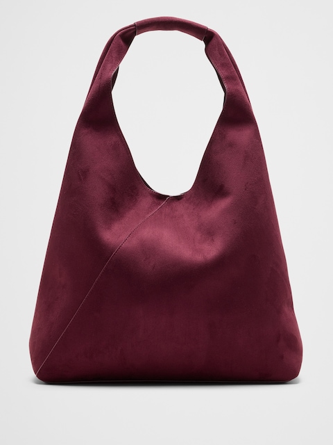Vegan Leather Slouchy Tote