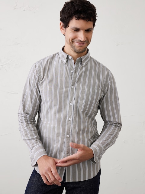 Slim-Fit Softwash Cotton Shirt
