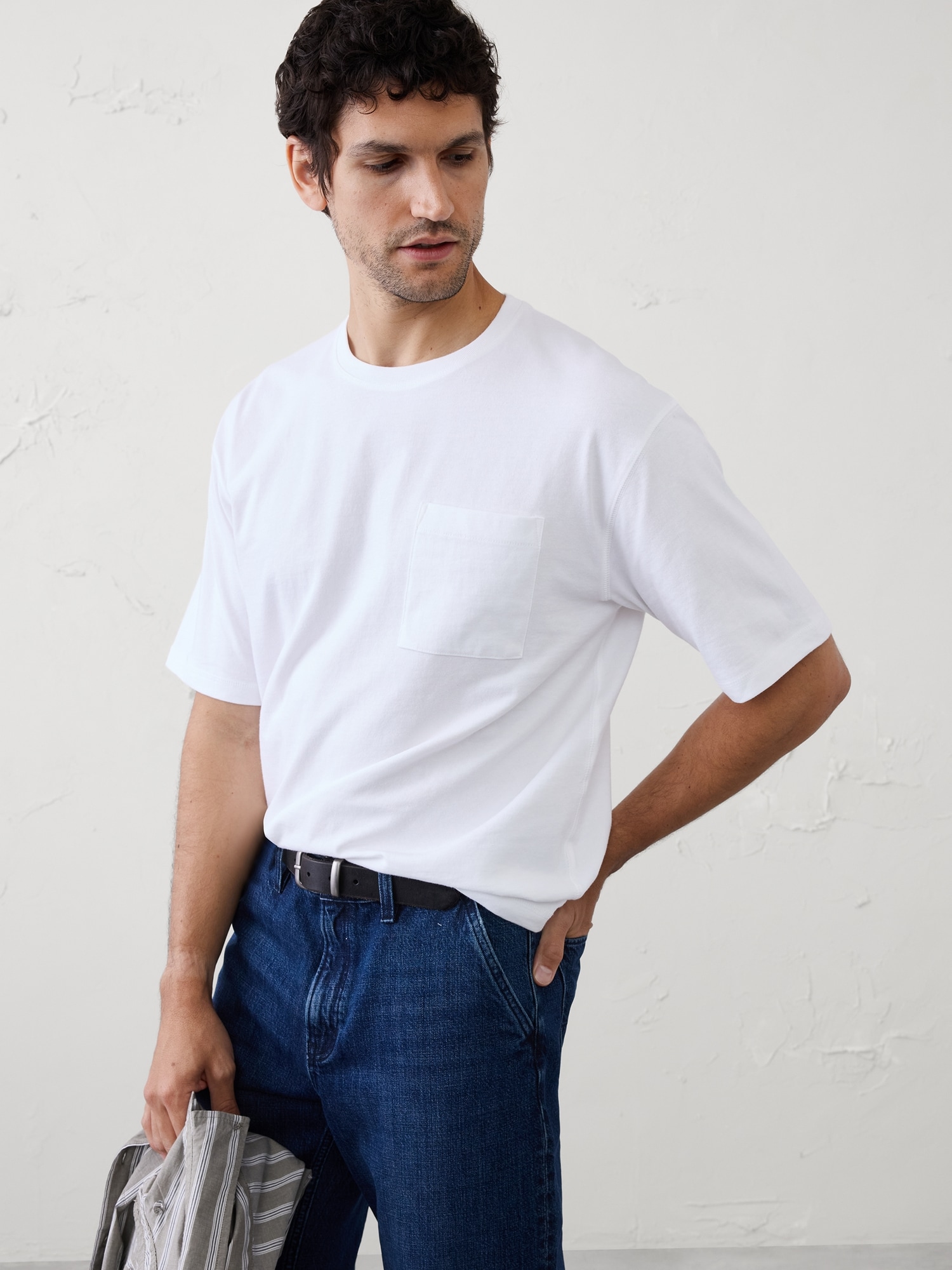 Image number 3 showing, Relaxed-Fit Midweight T-Shirt