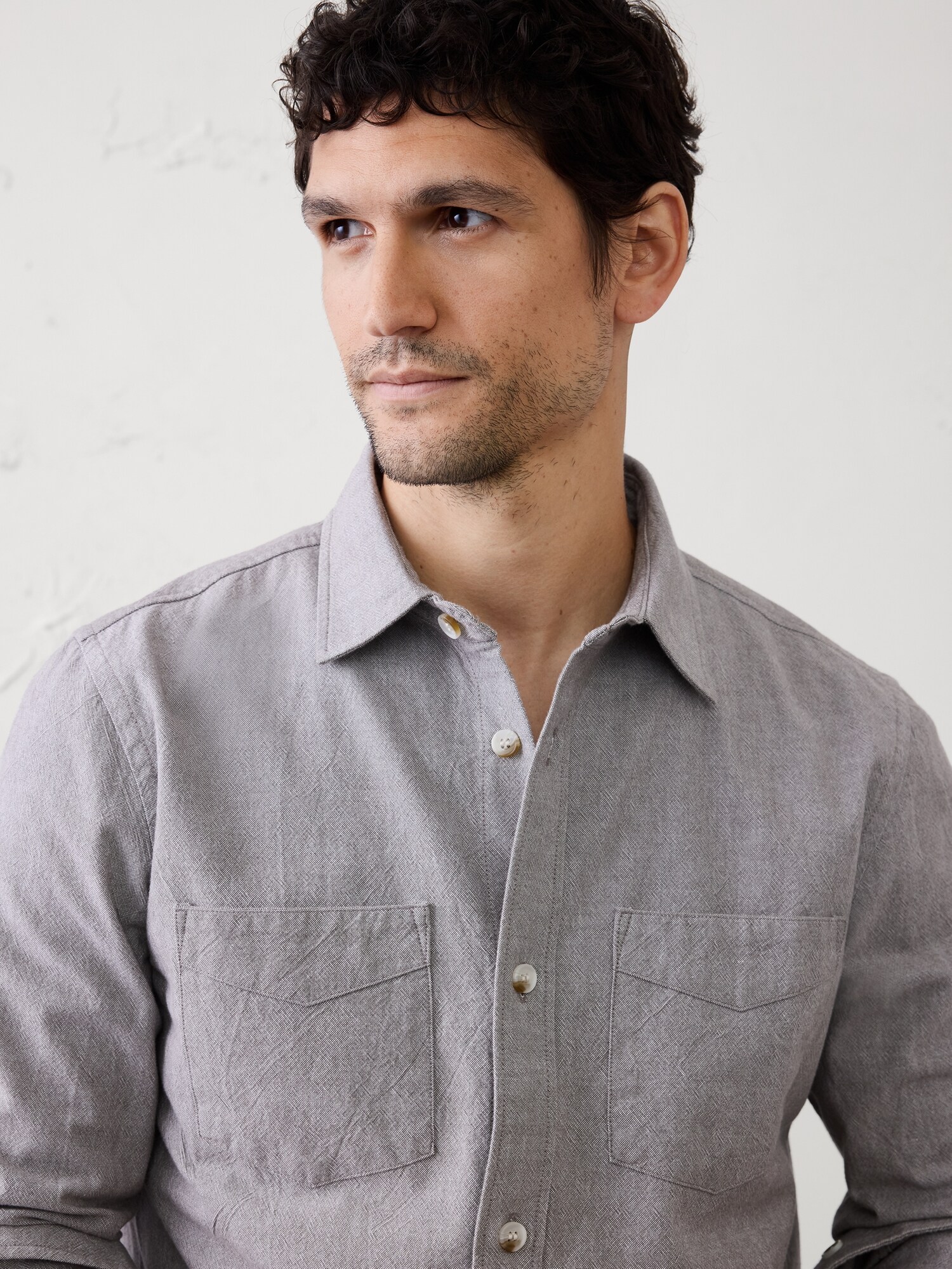 Image number 3 showing, Standard-Fit Textured Shirt