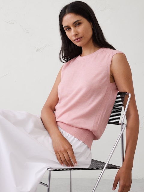 Merino Wool Shell Sweater