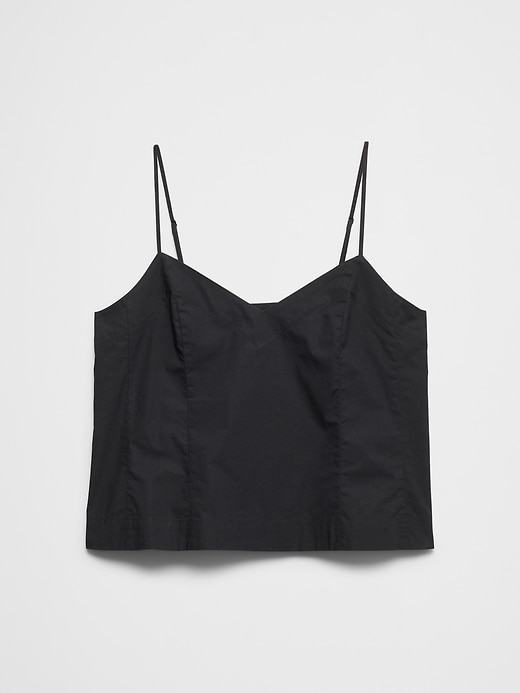 Pleated Swing Cropped Top | Banana Republic Factory