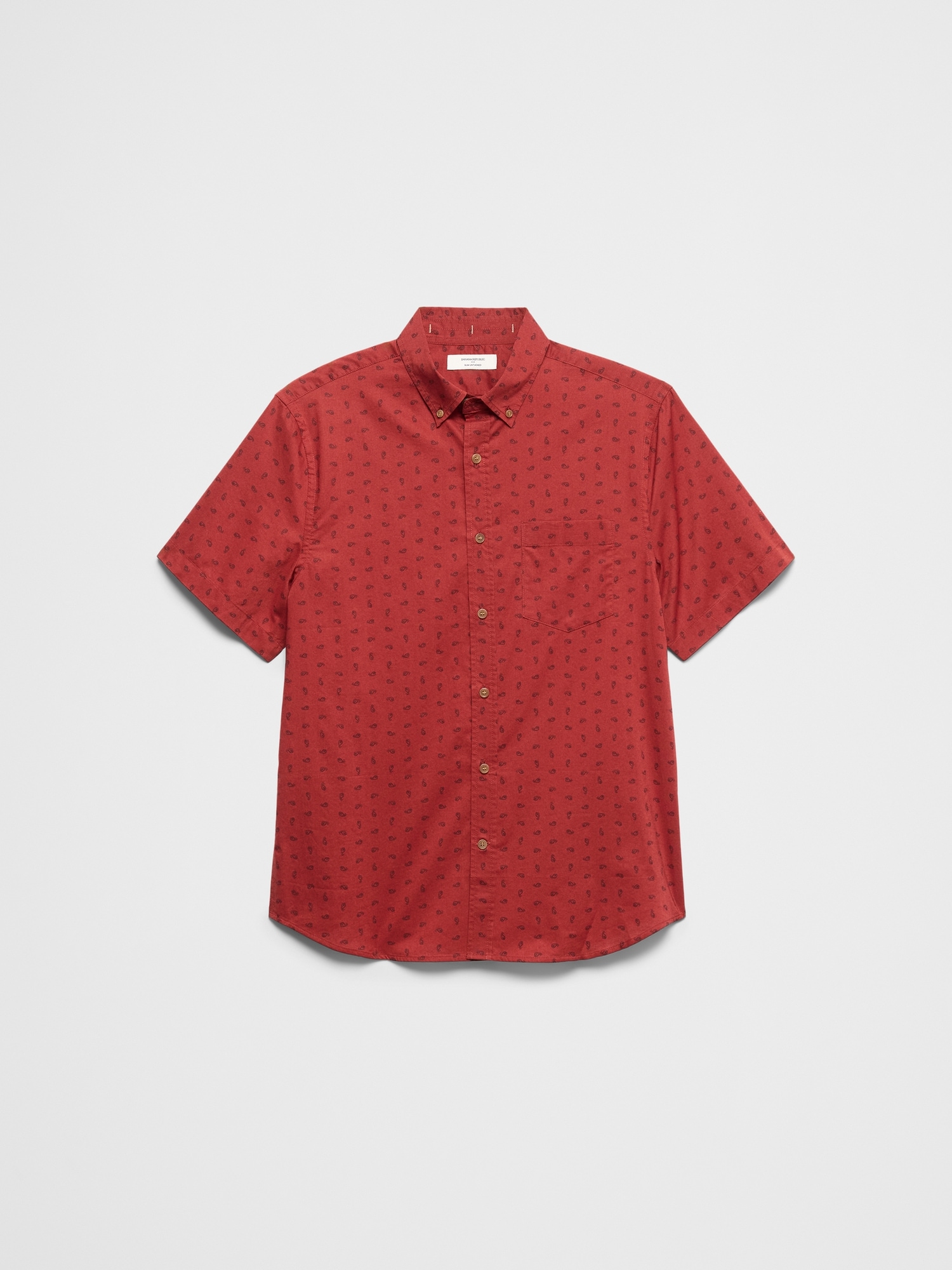 Image number 4 showing, Slim-Fit Softwash Cotton Shirt