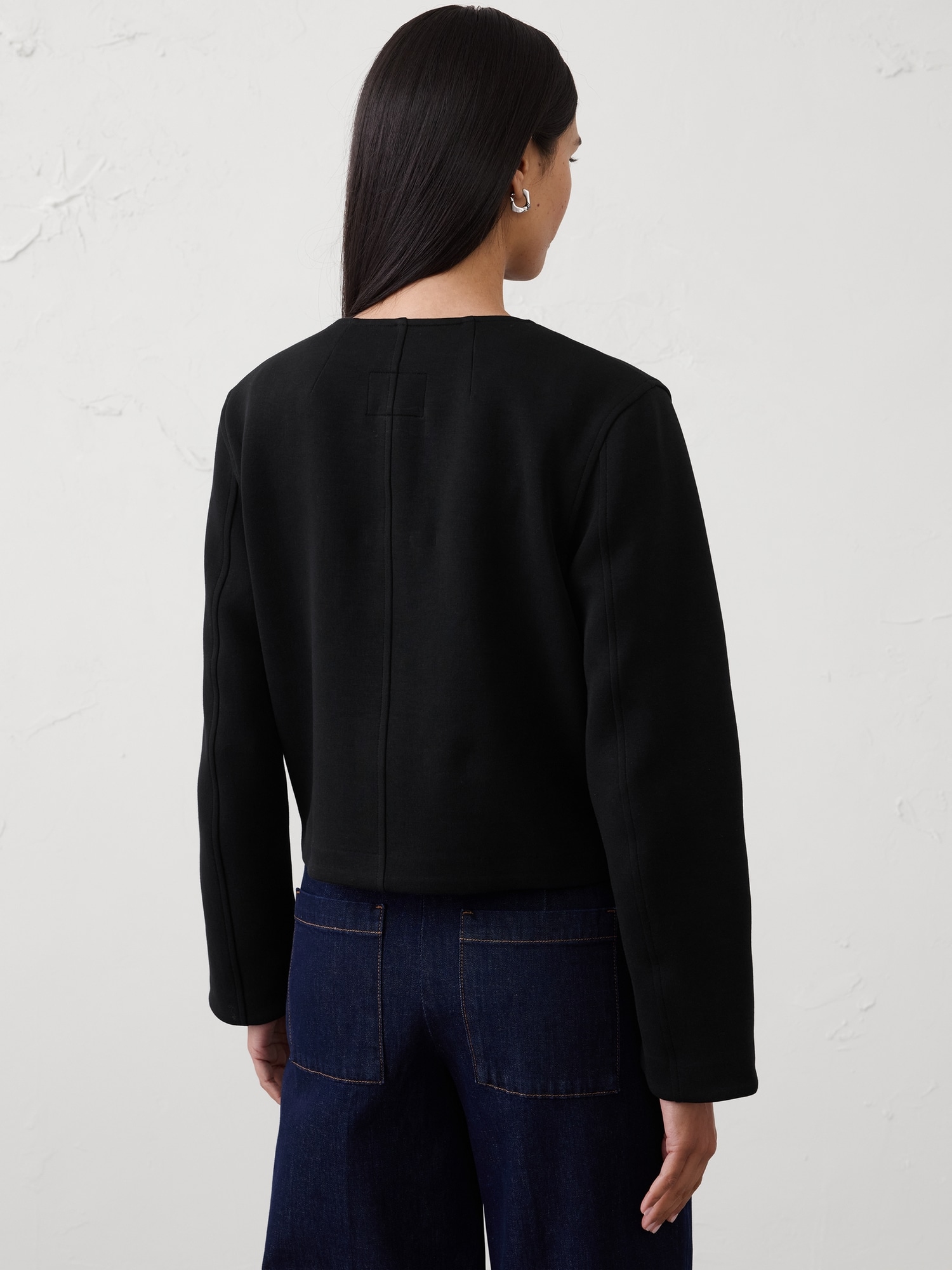 Image number 2 showing, Weekender Cropped Cocoon Jacket
