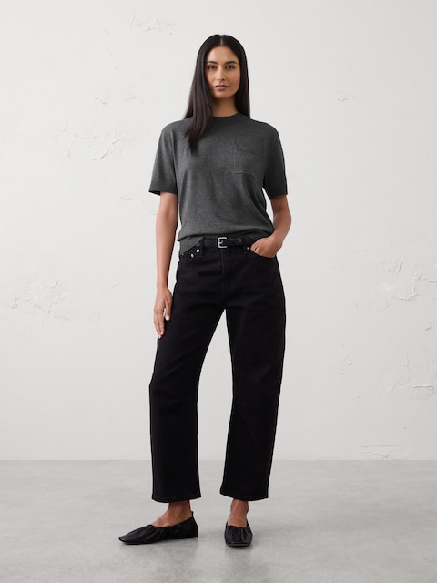 Forever Pocket Sweater T-Shirt