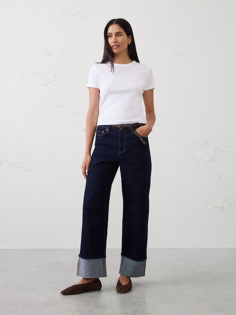 Straight High-Rise Jean