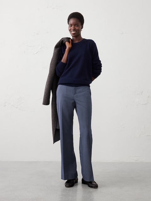 Bootcut High-Rise Sculpted Trouser