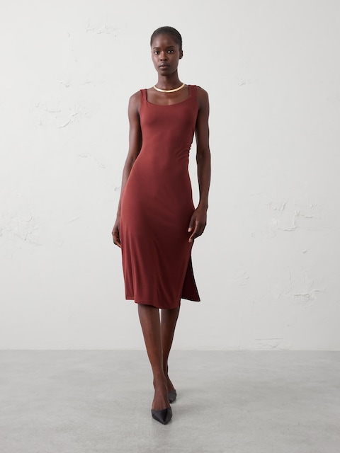 Soft Knit Midi Dress